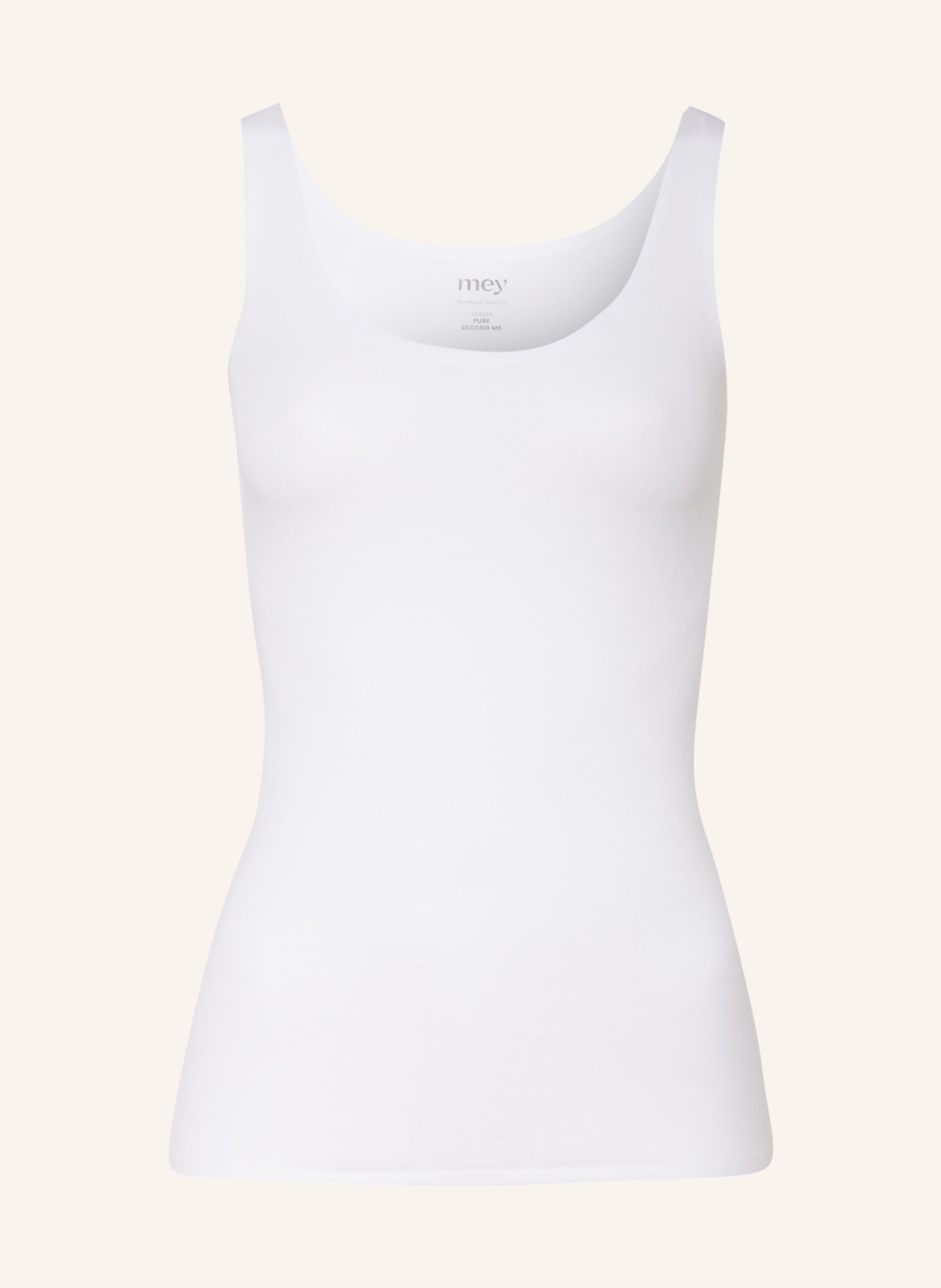 mey Top series PURE SECOND ME, Color: WHITE (Image 1)