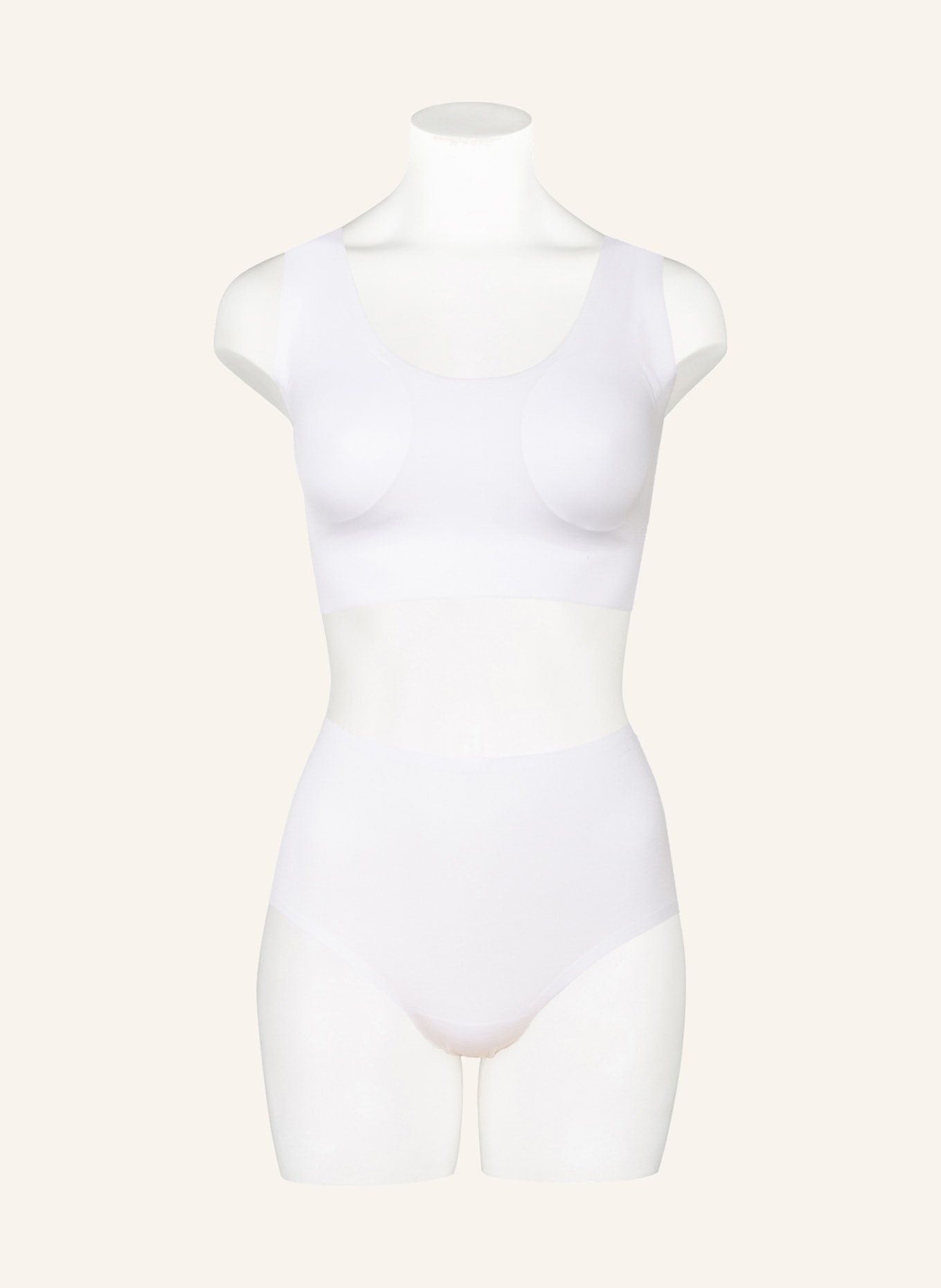 mey High-waisted brief series PURE SECOND ME, Color: WHITE (Image 2)