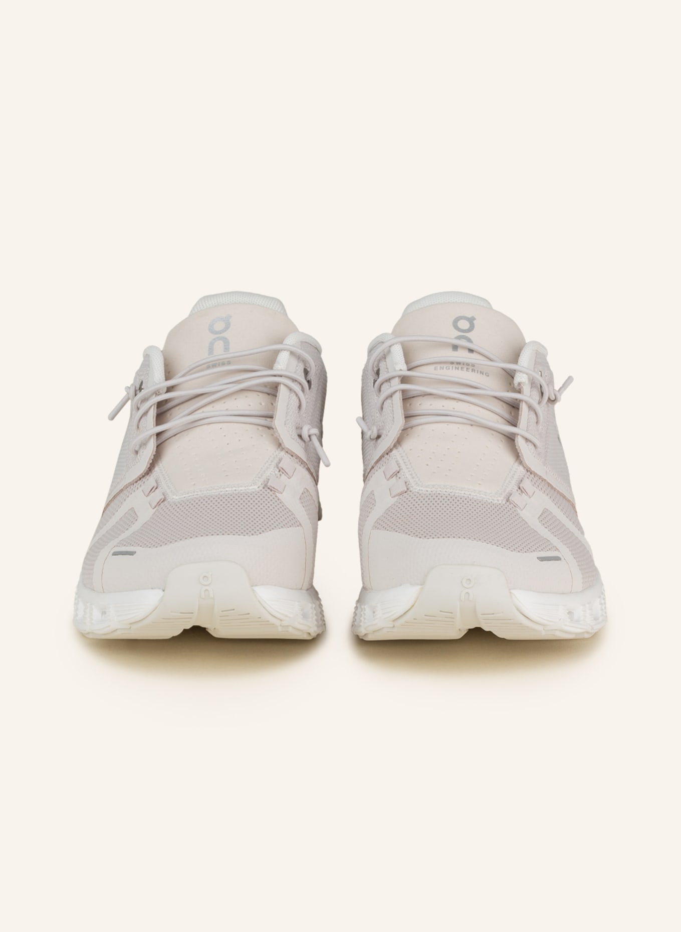 On Sneaker CLOUD 5, Farbe: CREME/ WEISS (Bild 3)