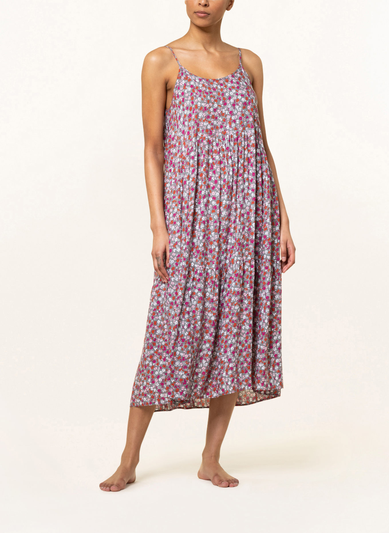 DKNY Nightgown GO WITH THE FLOW in taupe pink pink