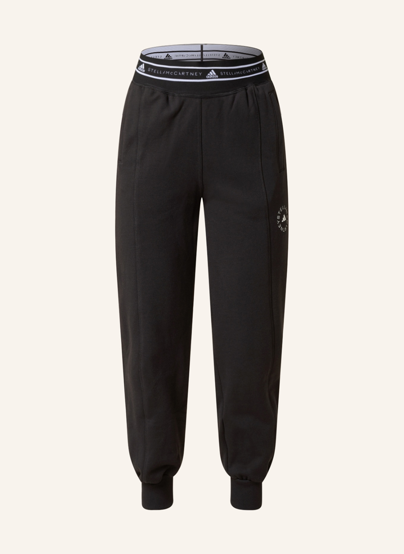 adidas by Stella McCartney Sweatpants, Color: BLACK (Image 1)