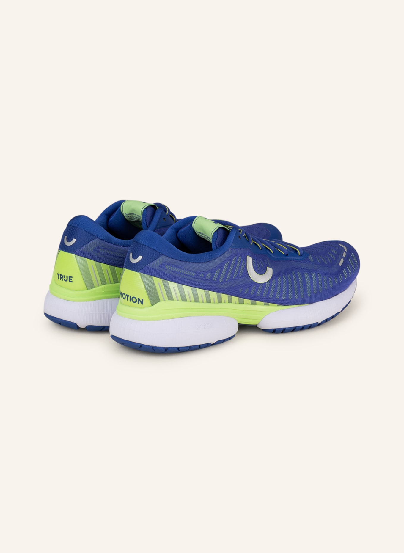 TRUE MOTION Running shoes NEVOS, Color: BLUE/ LIGHT GREEN/ WHITE (Image 2)