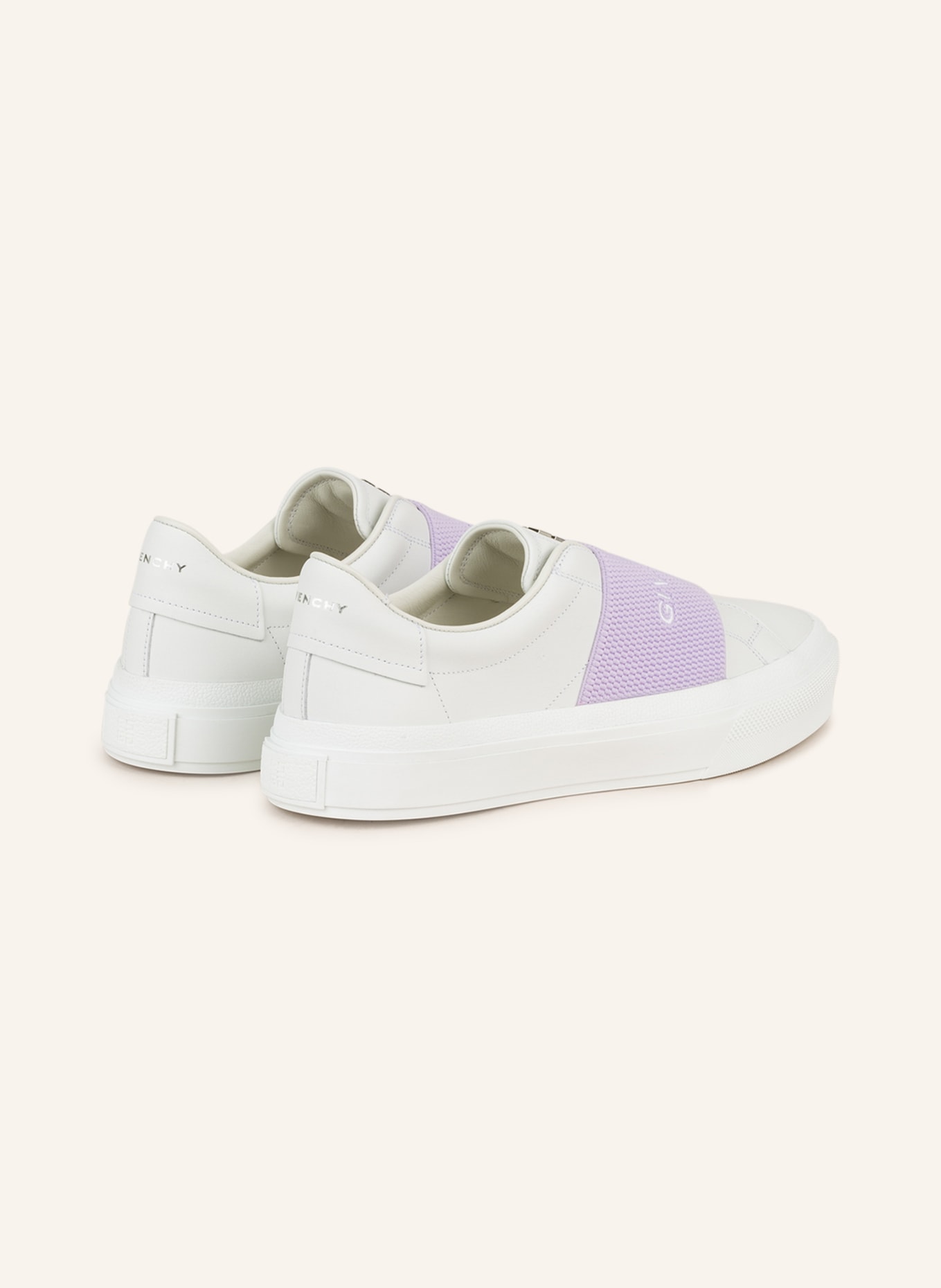 GIVENCHY Sneaker : WEISS/ HELLLILA