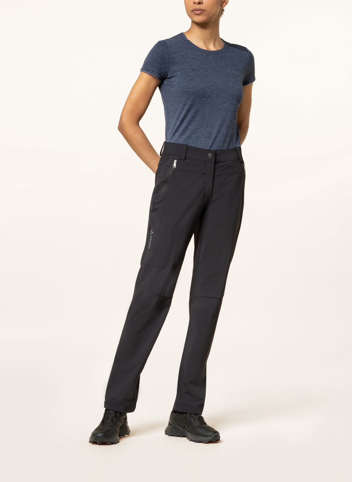 VAUDE Outdoor trousers FARLEY III, Color: BLACK (Image 2)