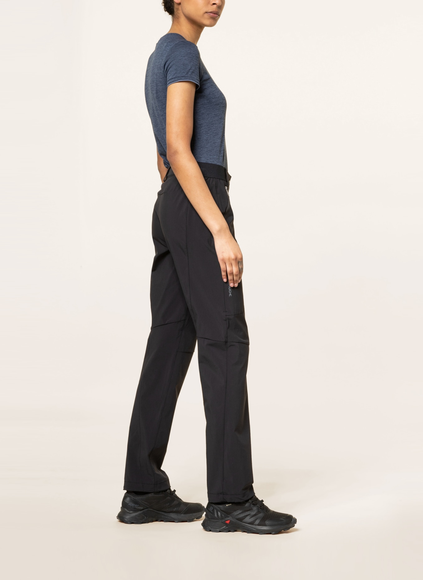 VAUDE Outdoor trousers FARLEY III, Color: BLACK (Image 4)