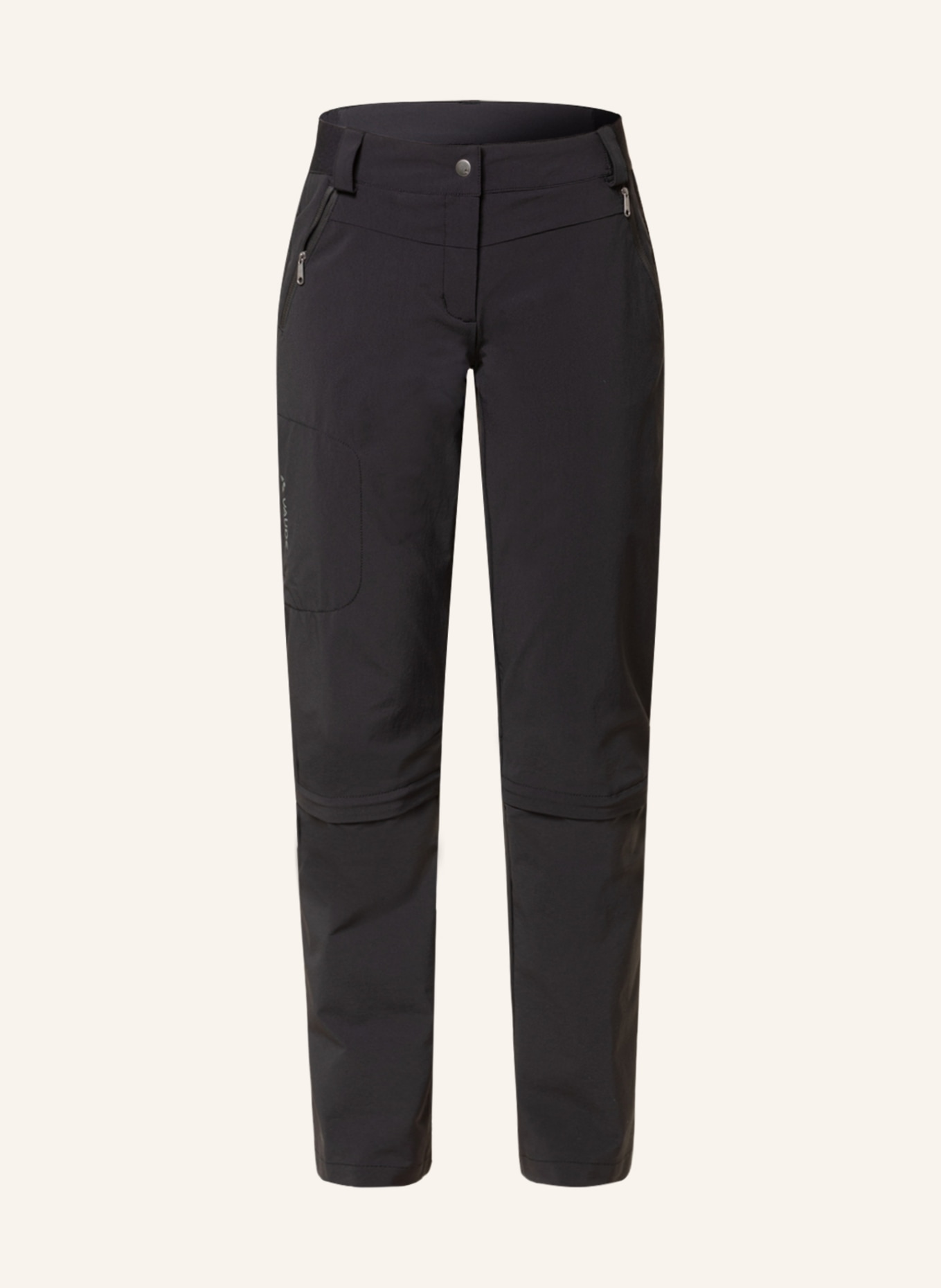 VAUDE Zip-off trousers FARLEY III, Color: BLACK (Image 1)
