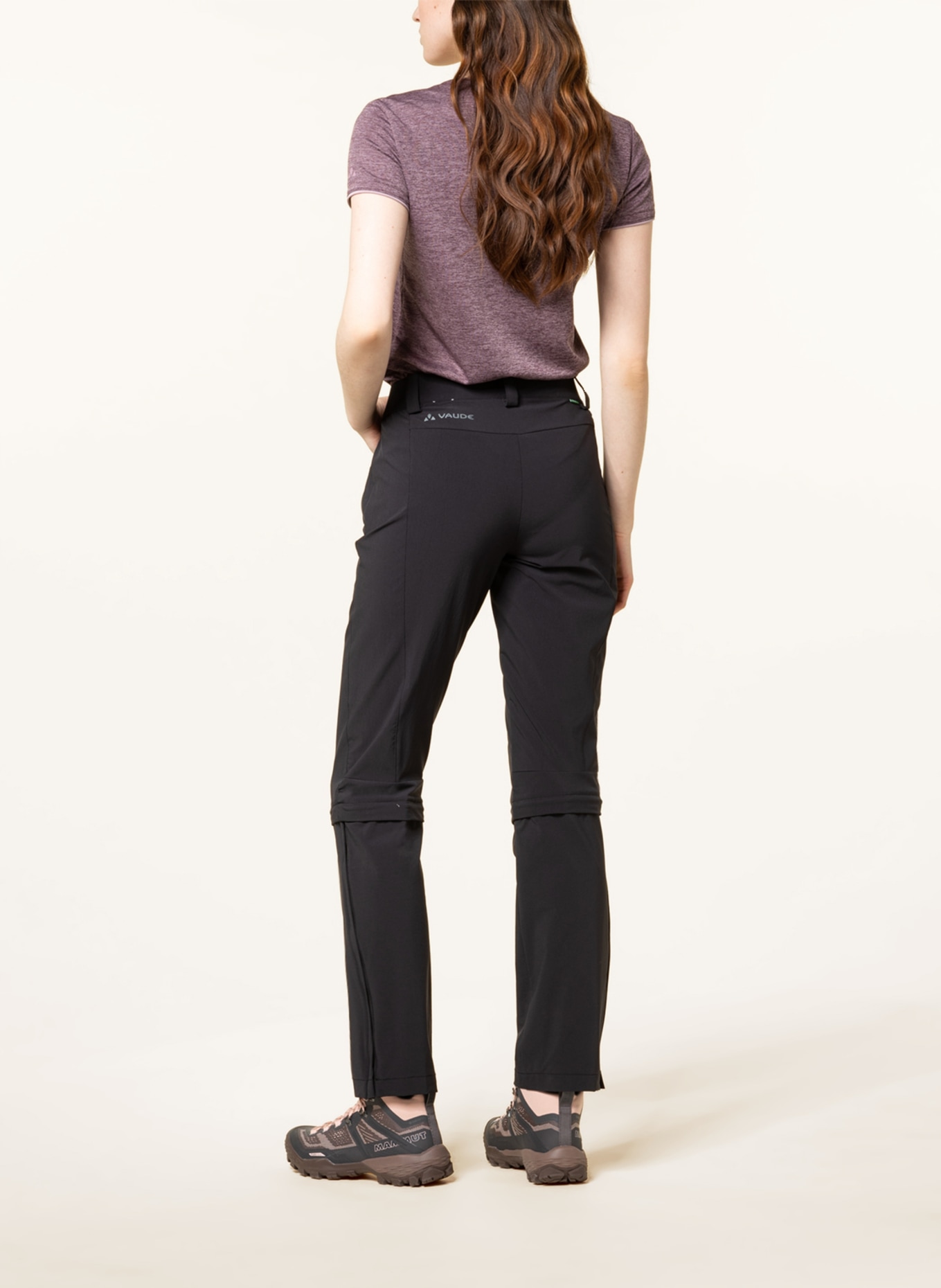 VAUDE Zip-off trousers FARLEY III, Color: BLACK (Image 3)