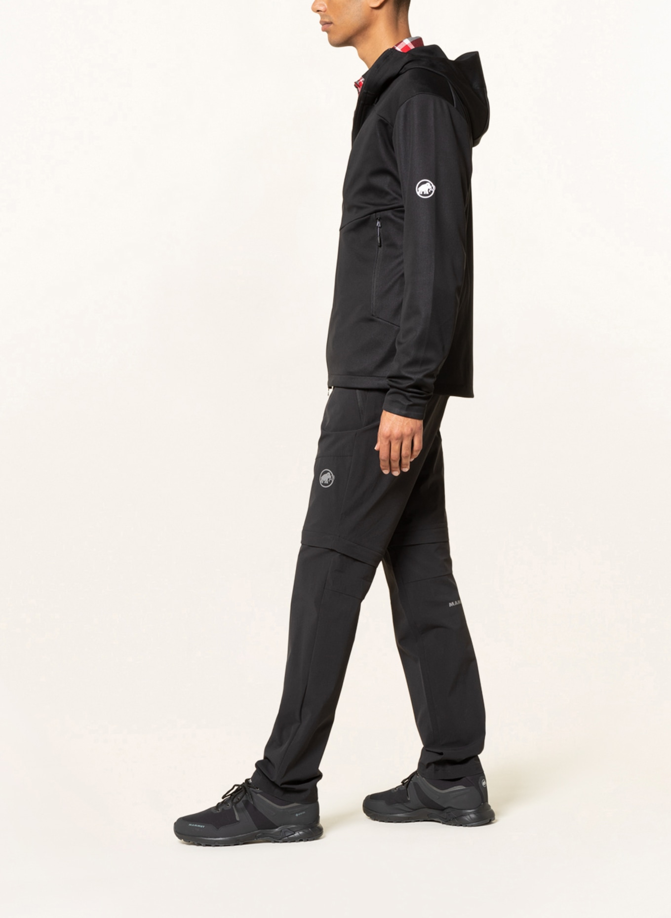 MAMMUT Softshell jacket ULTIMATE VII, Color: BLACK (Image 4)