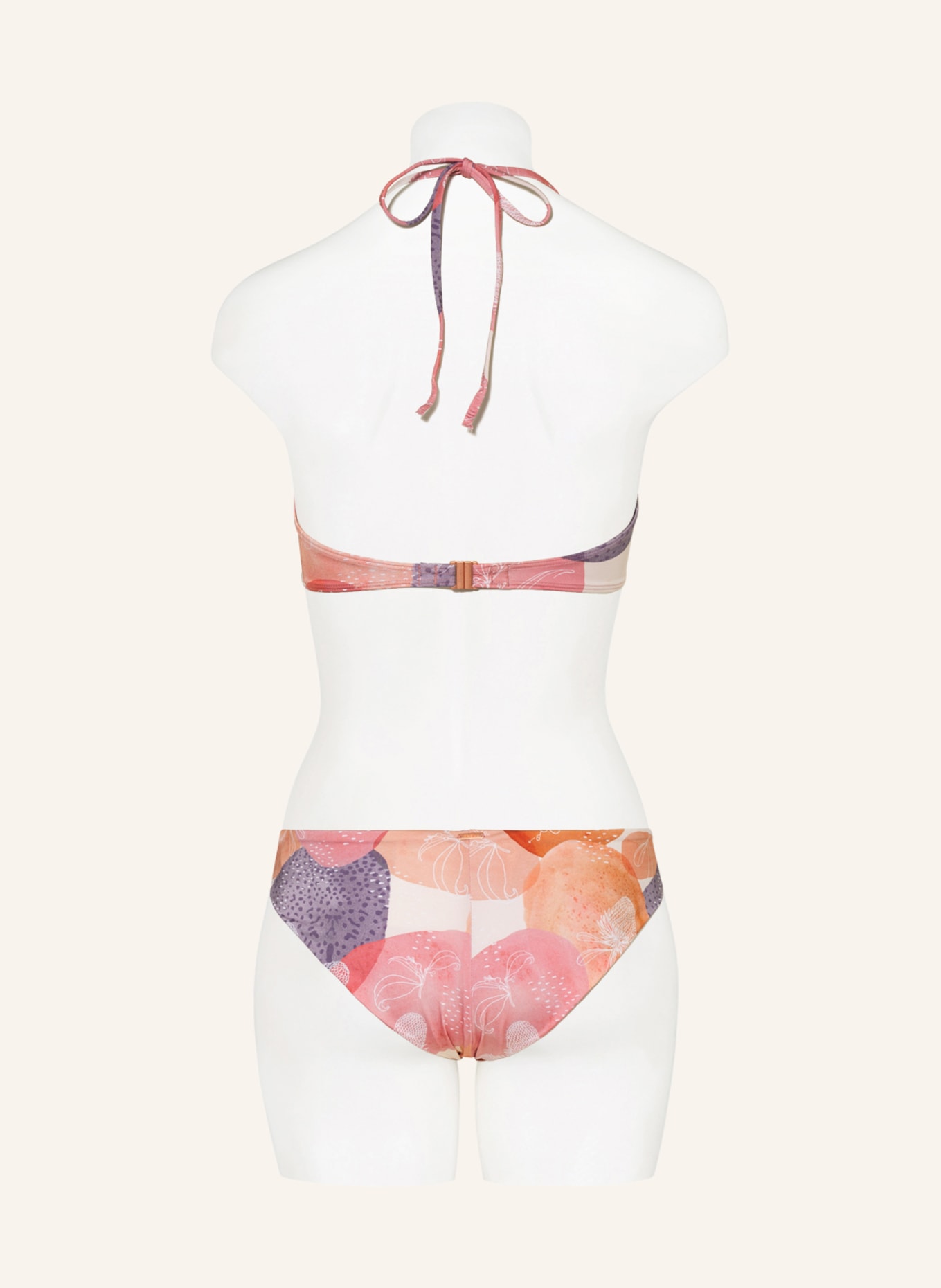 O'NEILL Bralette-Bikini GLOBAL BAAY MAOI, Farbe: ROSÉ/ HELLLILA/ ECRU (Bild 3)
