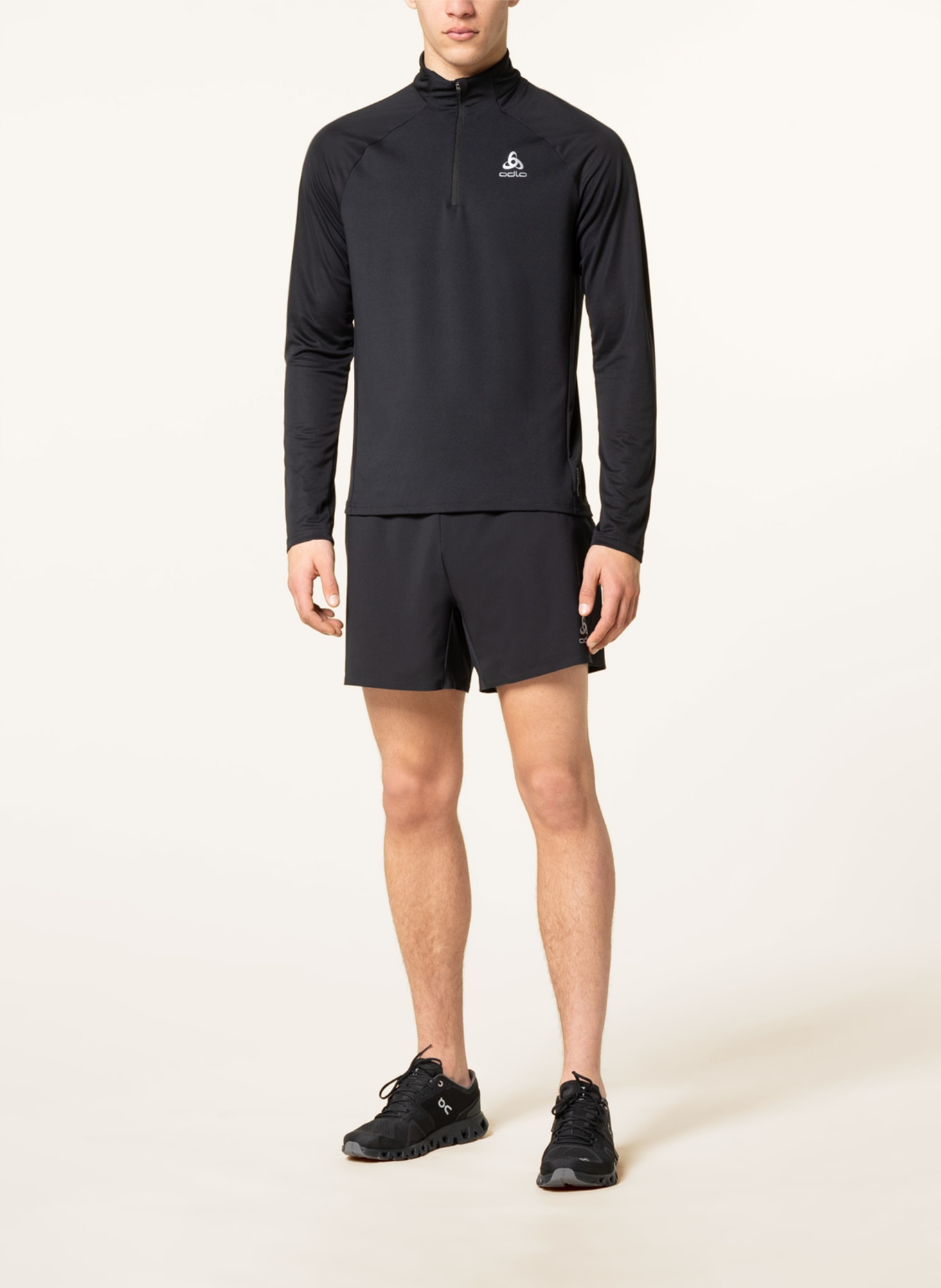 odlo Running shorts ZEROWEIGHT, Color: BLACK (Image 2)