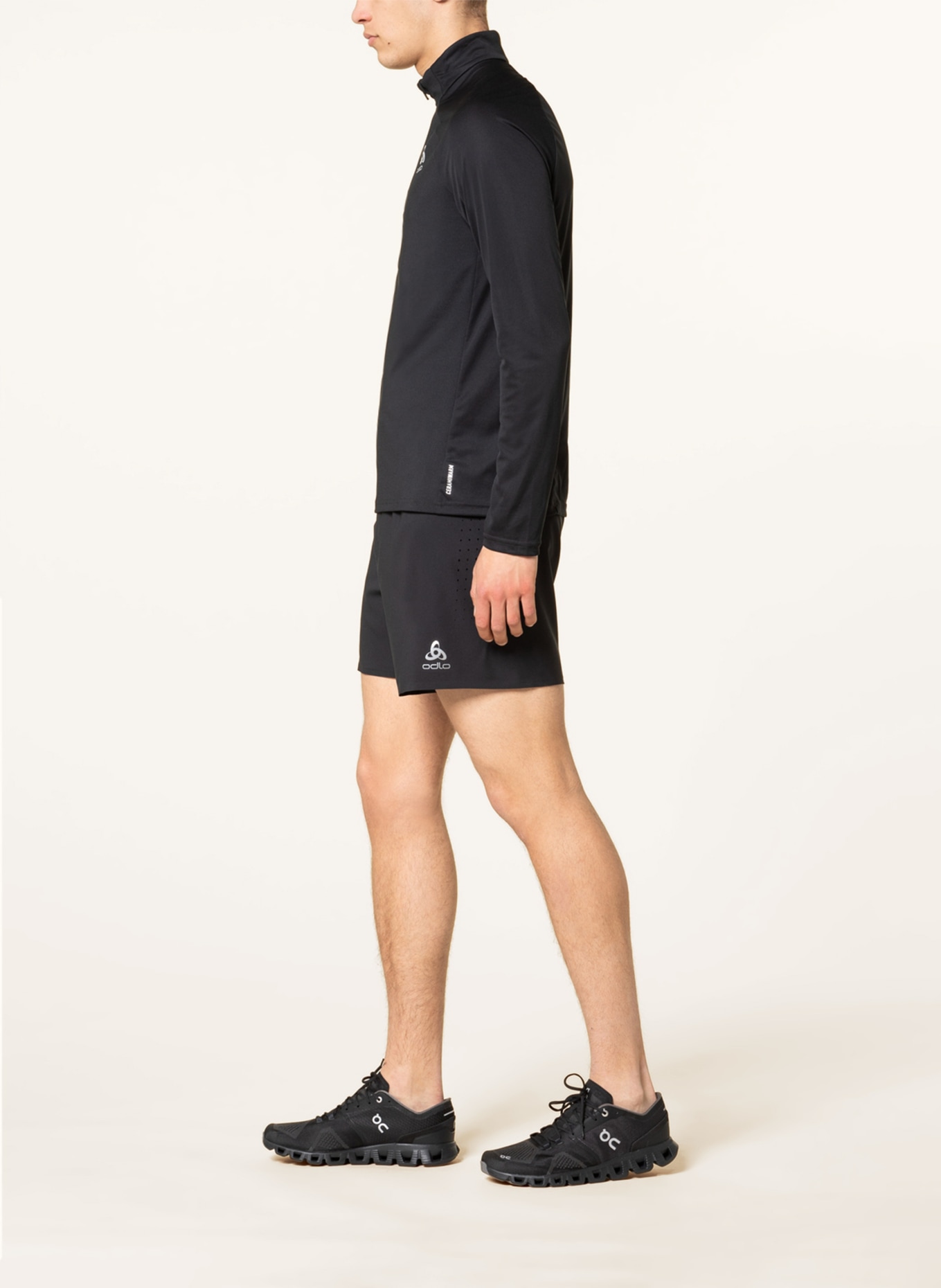 odlo Running shorts ZEROWEIGHT, Color: BLACK (Image 4)