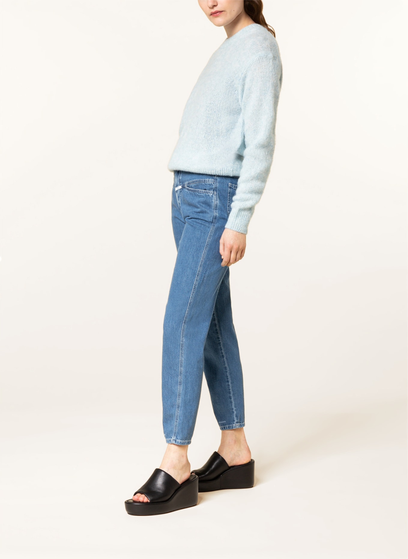 CLOSED Boyfriend Jeans PEDAL PUSHER, Color: MBL MID BLUE (Image 4)