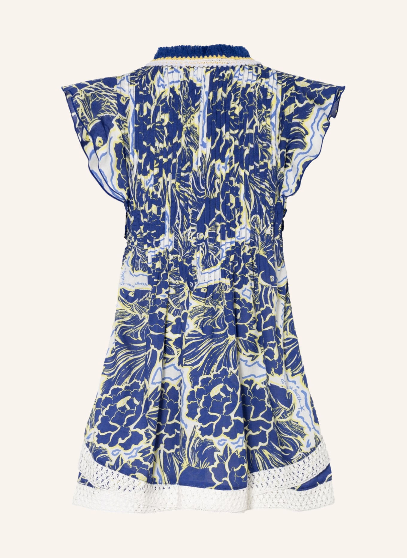 VILEBREQUIN Sukienka plażowa SHASHOU, Kolor: NIEBIESKI/ BIAŁY/ ŻÓŁTY (Obrazek 2)