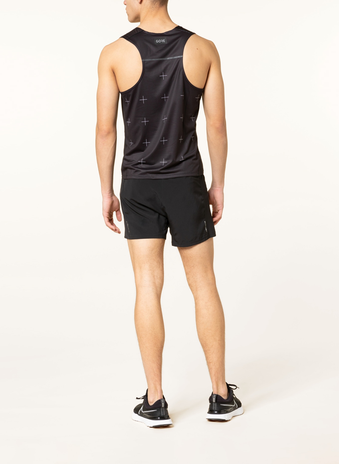 GORE RUNNING WEAR Tank top CONTEST DAILY, Color: BLACK (Image 3)
