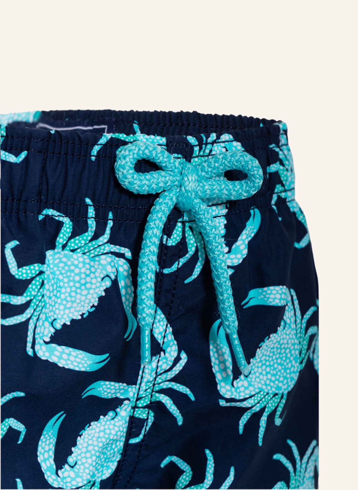 VILEBREQUIN Swim shorts JIM, Color: DARK BLUE/ TURQUOISE (Image 3)