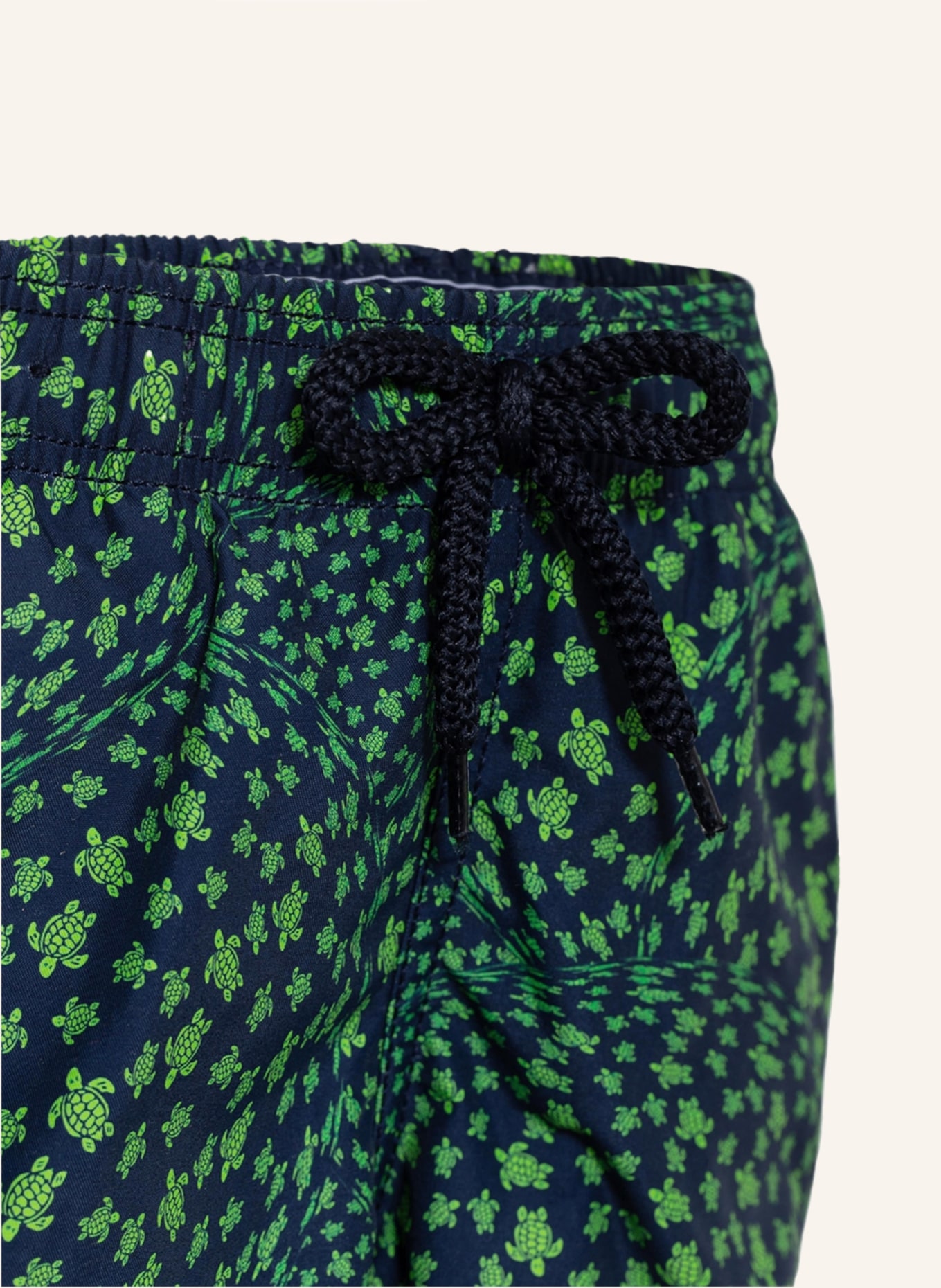VILEBREQUIN Swim shorts JIM, Color: DARK BLUE/ LIGHT GREEN (Image 3)