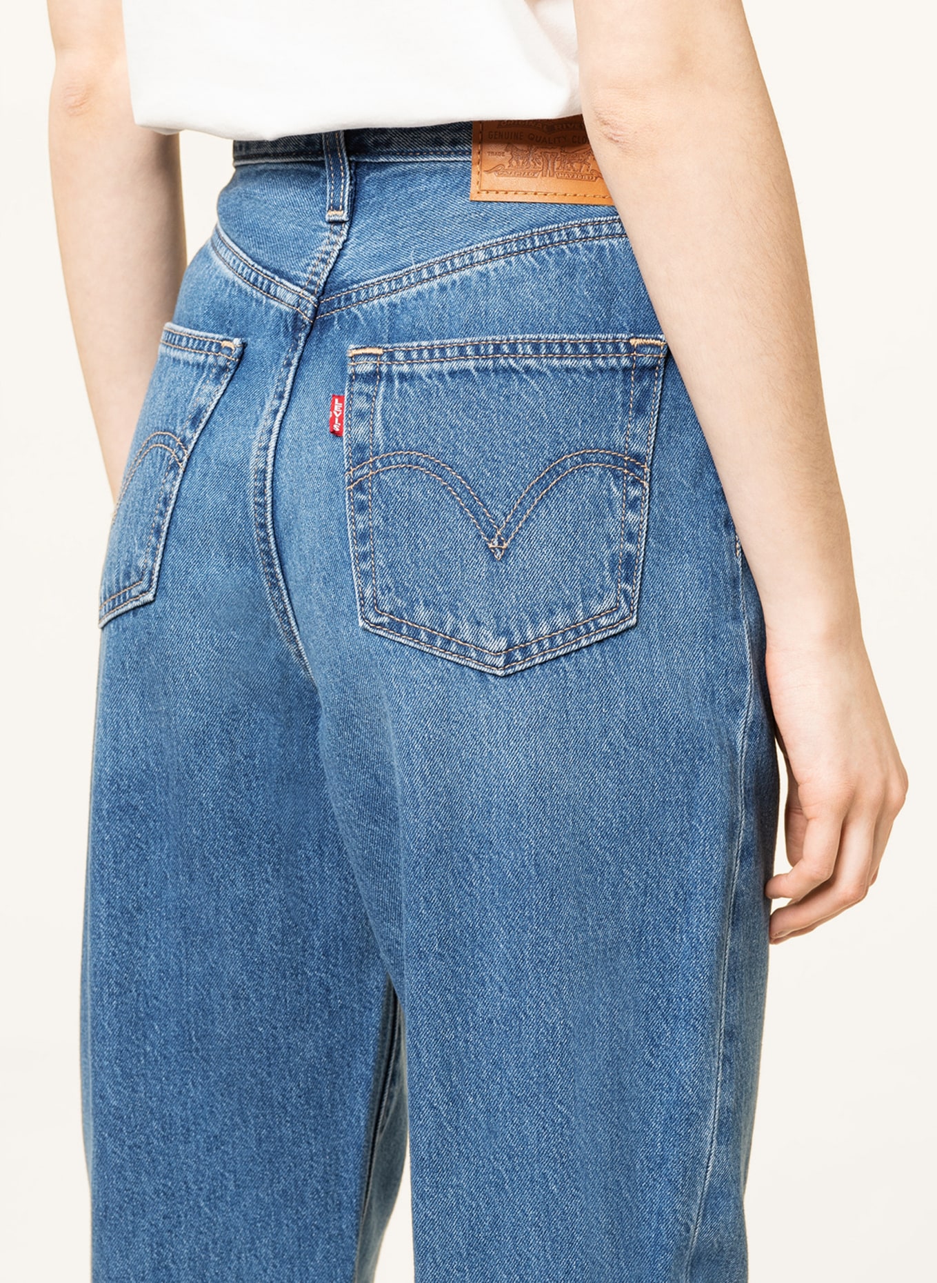 Levi's® Jeans HIGH LOOSE TAPER, Farbe: 12 Med Indigo - Worn In (Bild 5)
