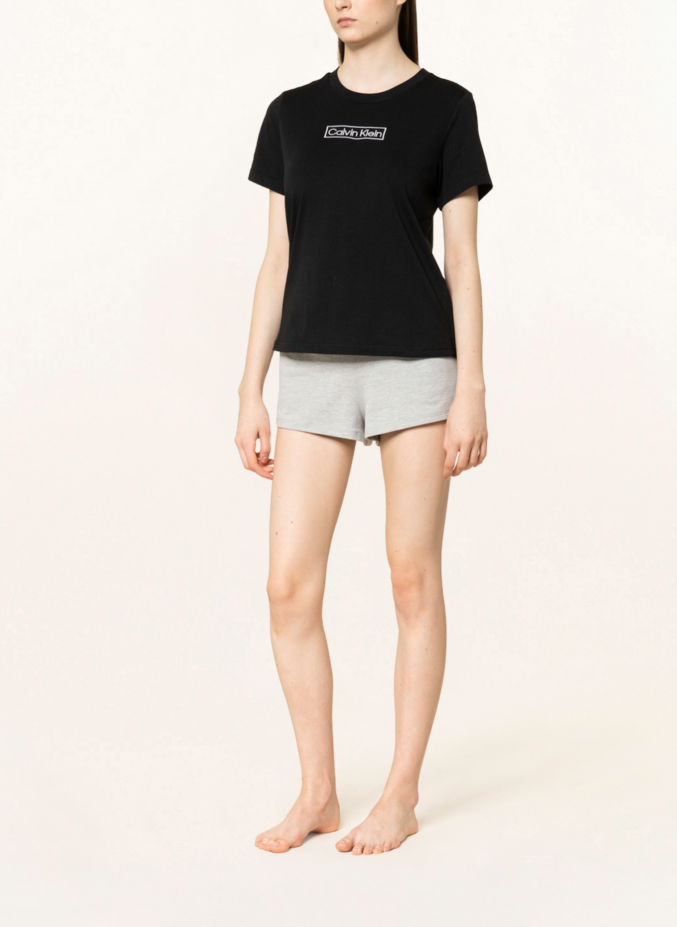 Calvin Klein Lounge-Shirt REIMAGINED HERITAGE, Farbe: SCHWARZ (Bild 2)