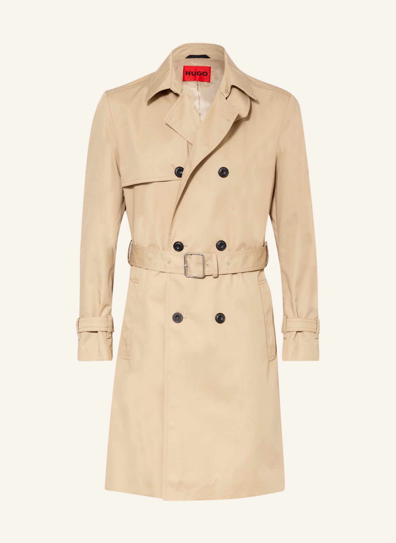 HUGO Trench coat MALUKS, Color: CAMEL(Image null)