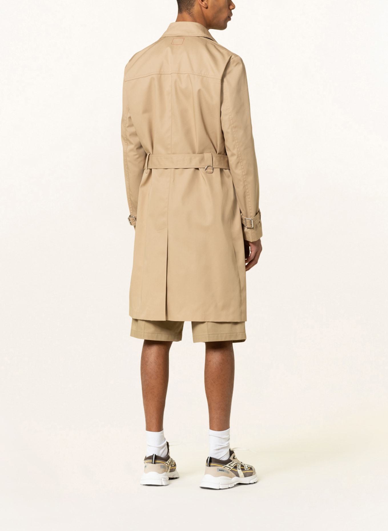 HUGO Trench coat MALUKS, Color: CAMEL (Image 3)