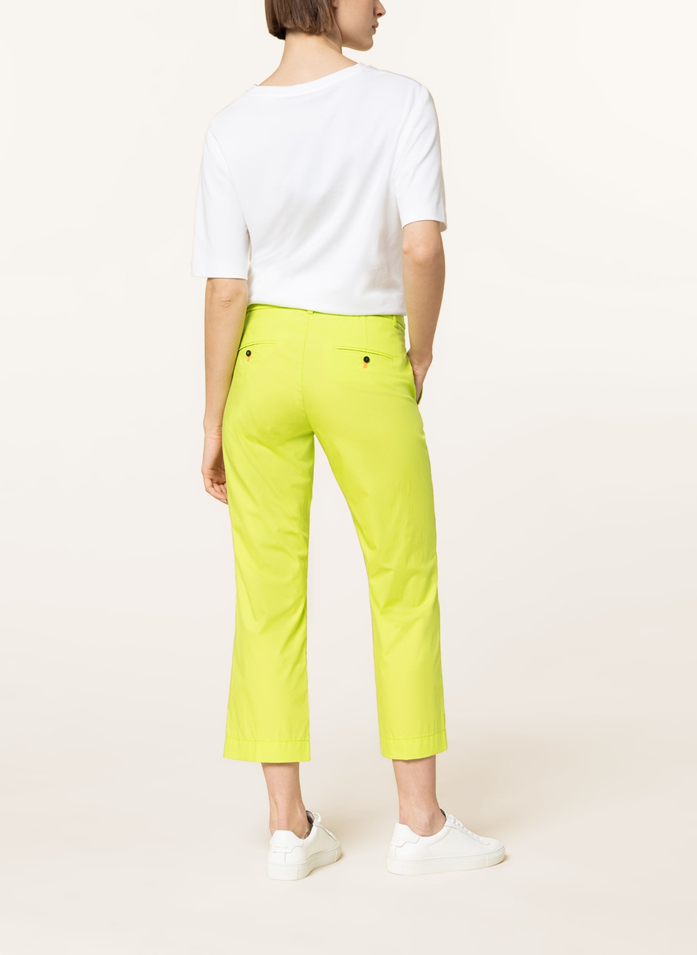 SPORTALM 7/8-trousers, Color: NEON GREEN (Image 3)