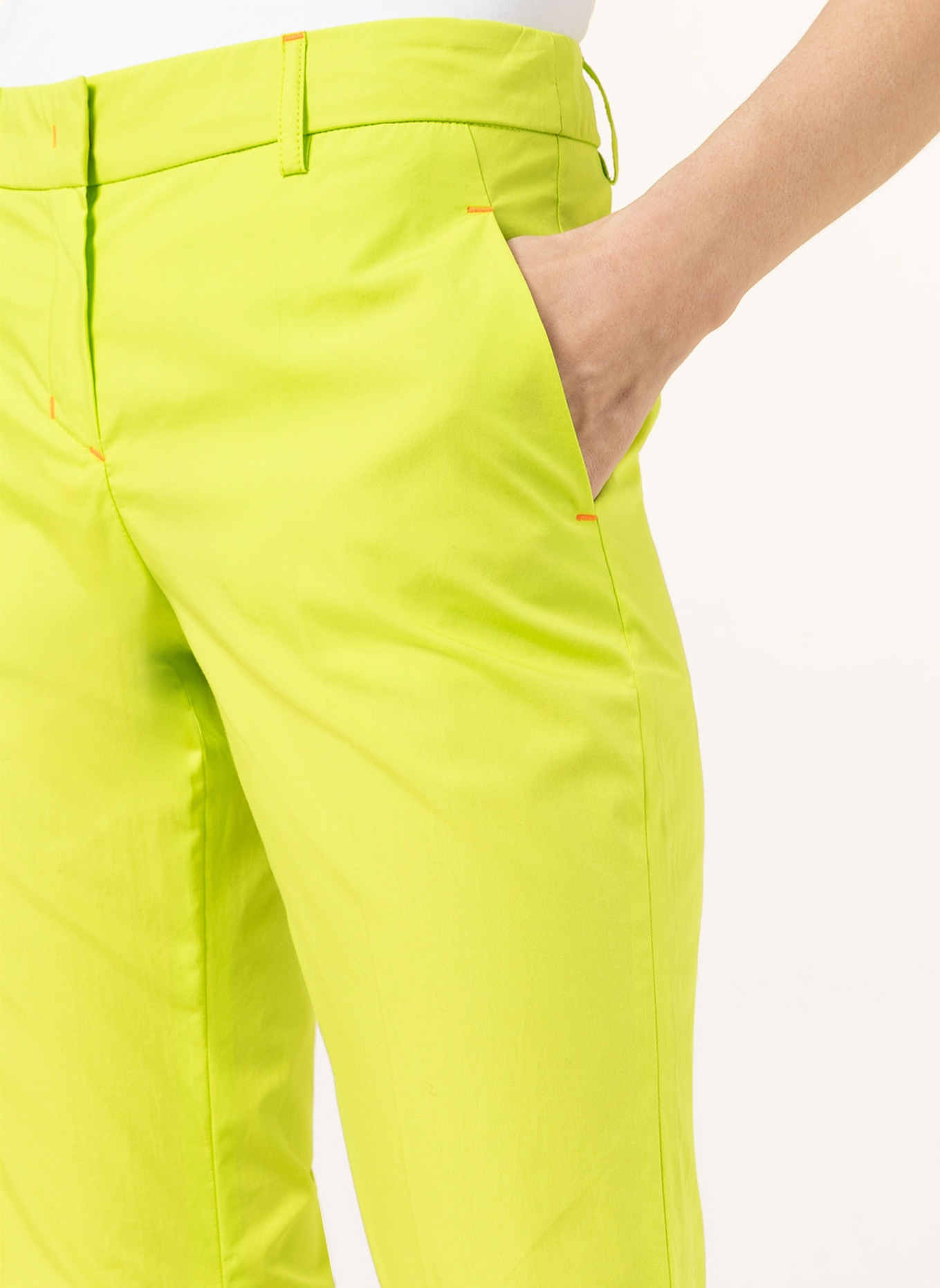 SPORTALM 7/8-trousers, Color: NEON GREEN (Image 5)