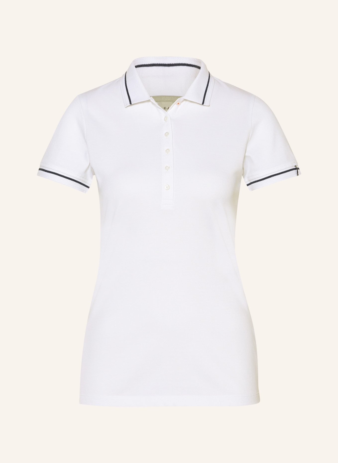 KJUS Performance polo shirt SANNA, Color: WHITE (Image 1)