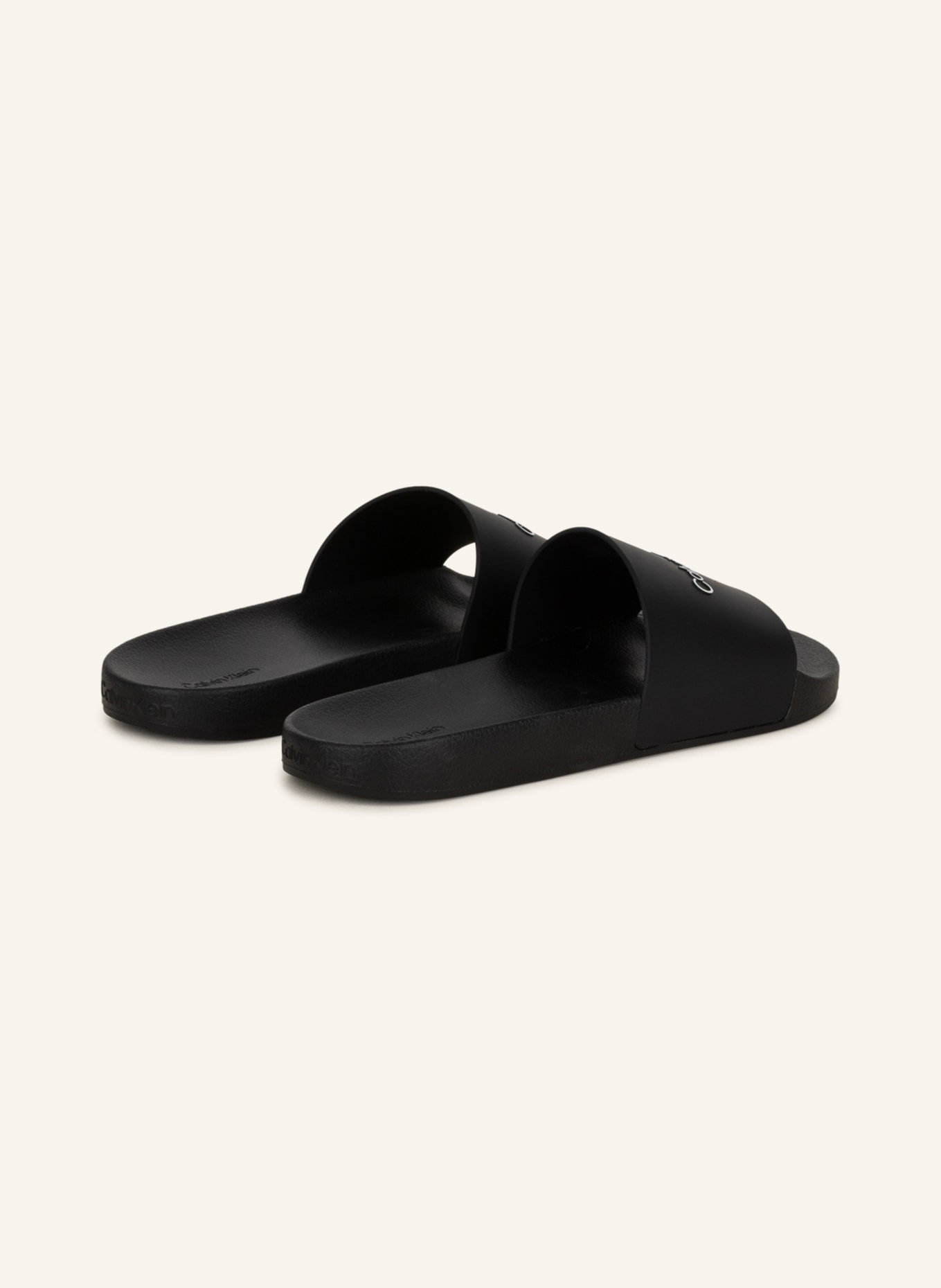 Calvin Klein Slides, Color: BLACK (Image 2)