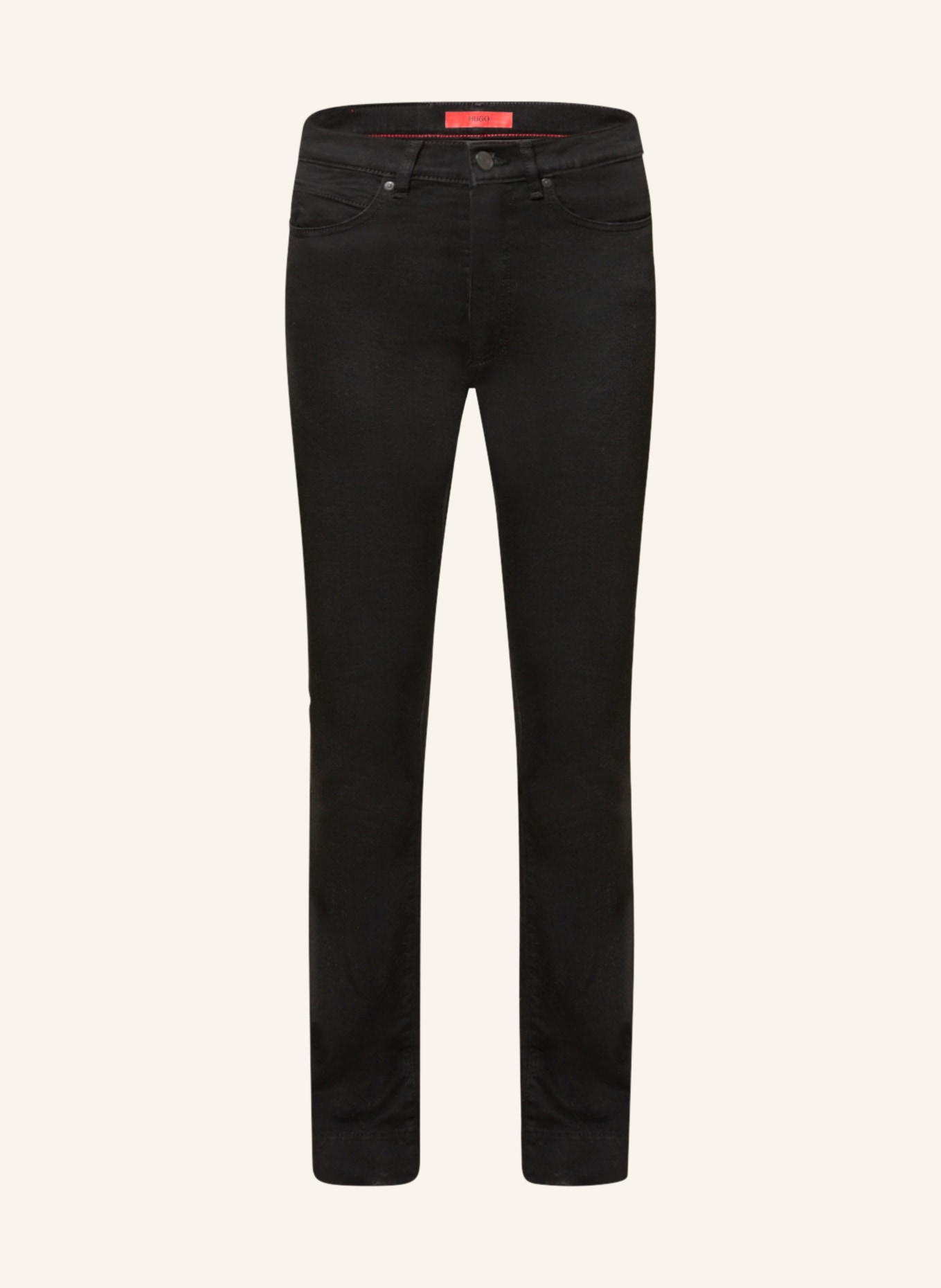HUGO Straight jeans GILLOW, Color: BLACK (Image 1)