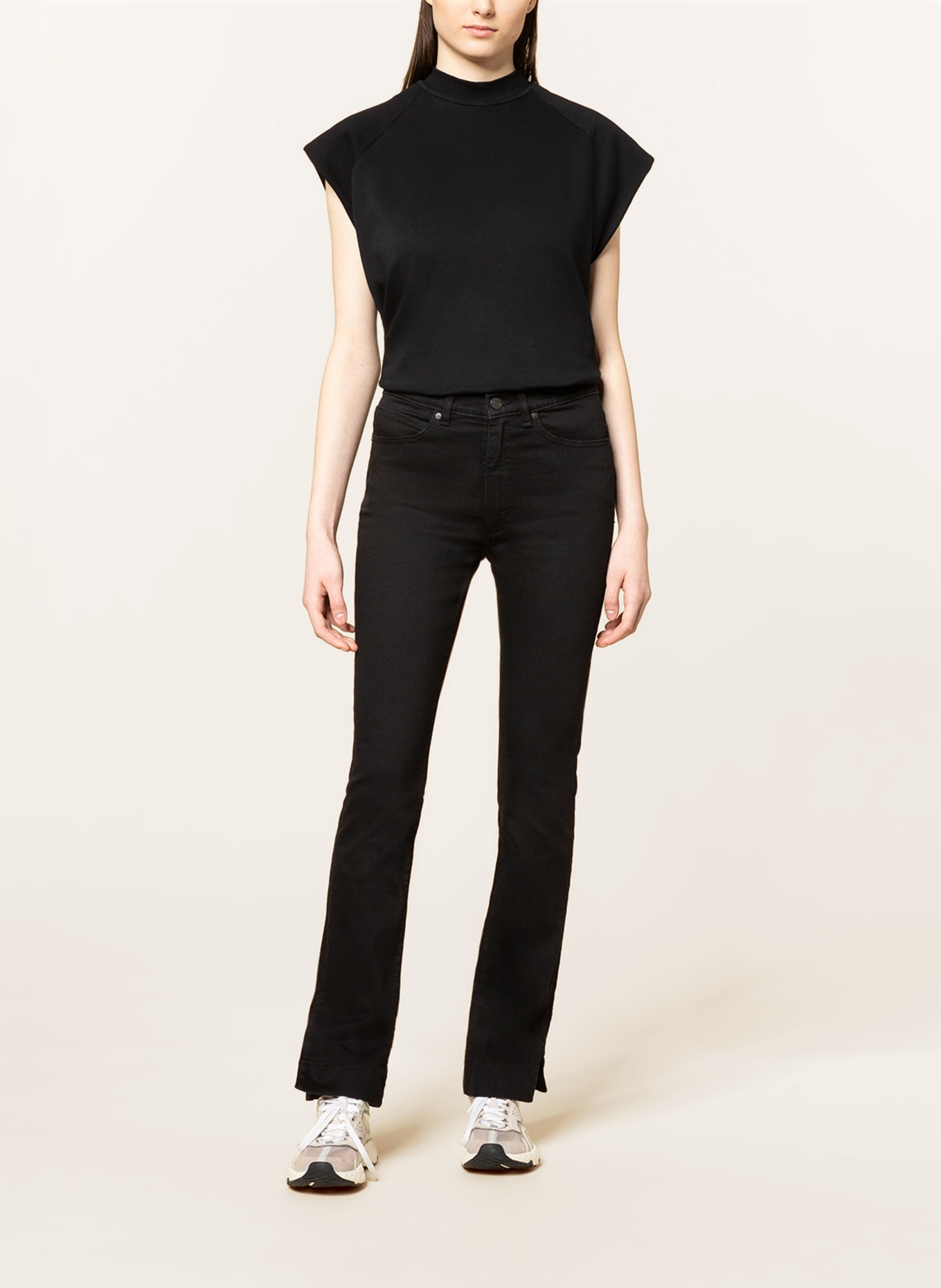 HUGO Straight jeans GILLOW, Color: BLACK (Image 2)