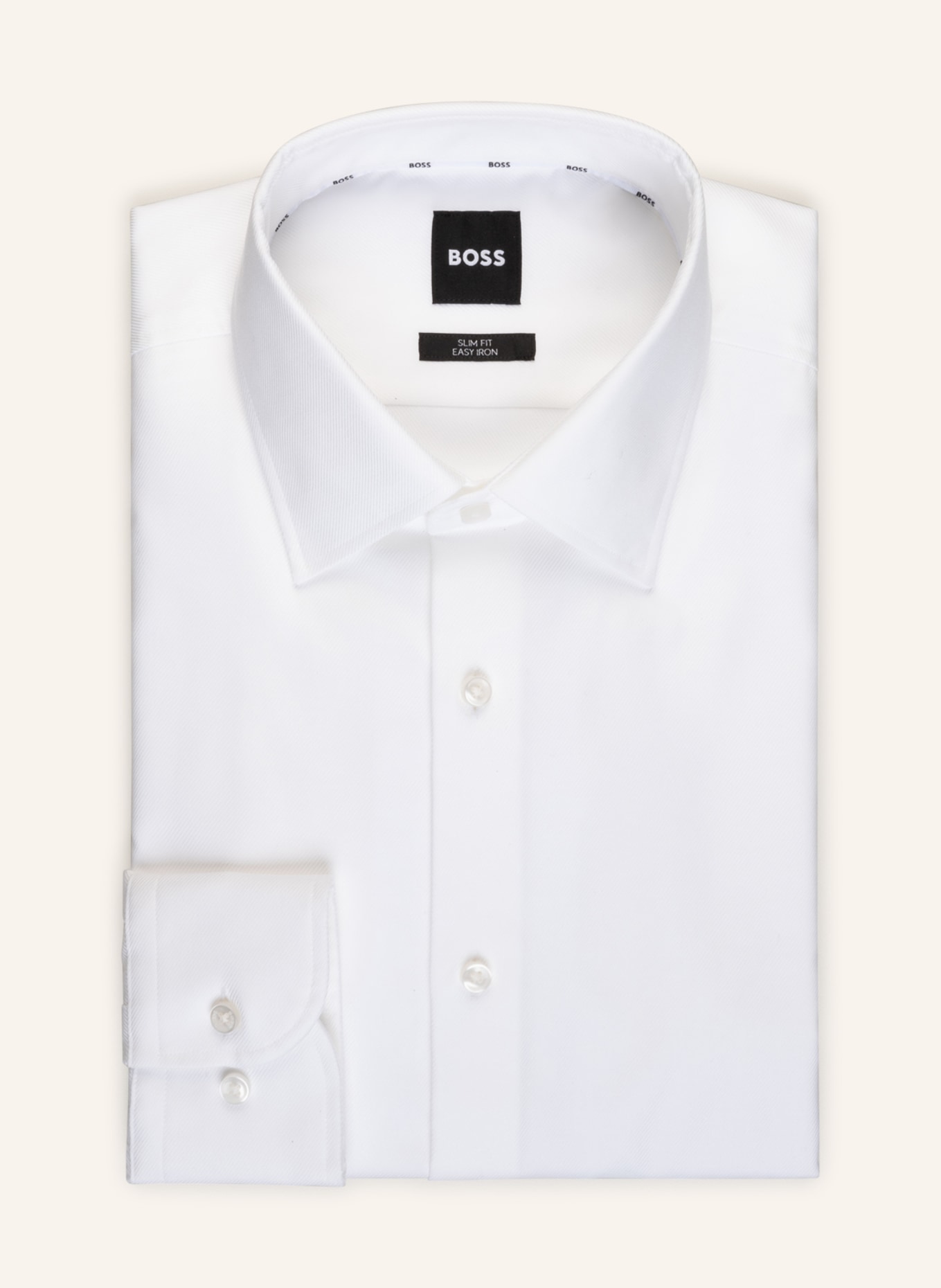 BOSS Hemd HANK Slim Fit, Farbe: WEISS (Bild 1)