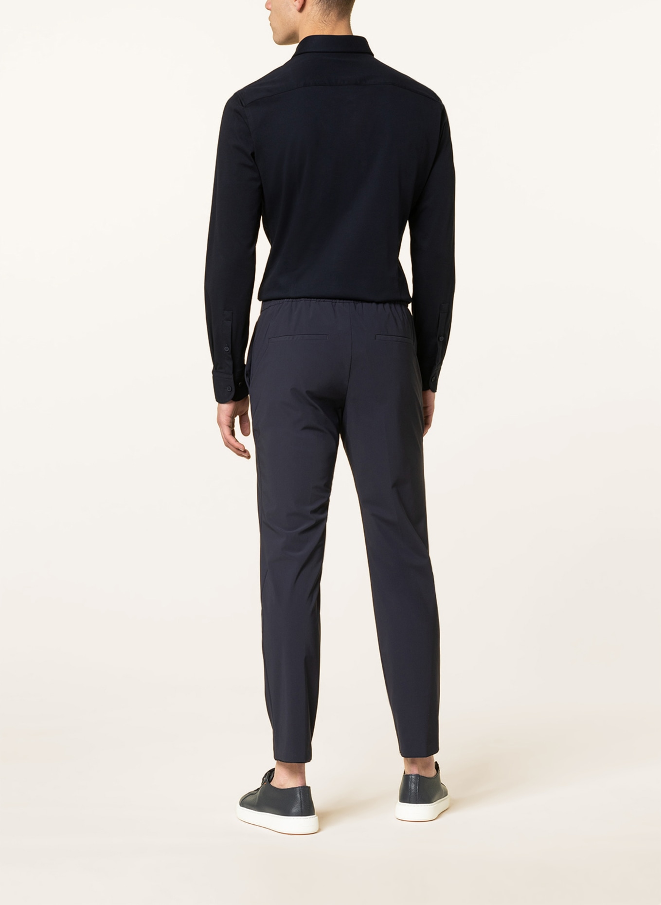 BOSS Jerseyhemd HANK Slim Fit, Farbe: DUNKELBLAU (Bild 3)