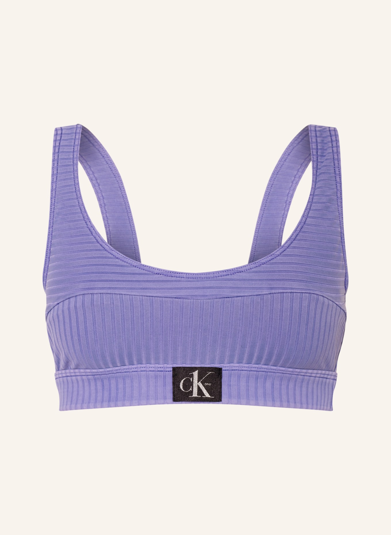 Calvin Klein Bralette-Bikini-Top CK AUTHENTIC, Farbe: HELLBLAU(Bild null)