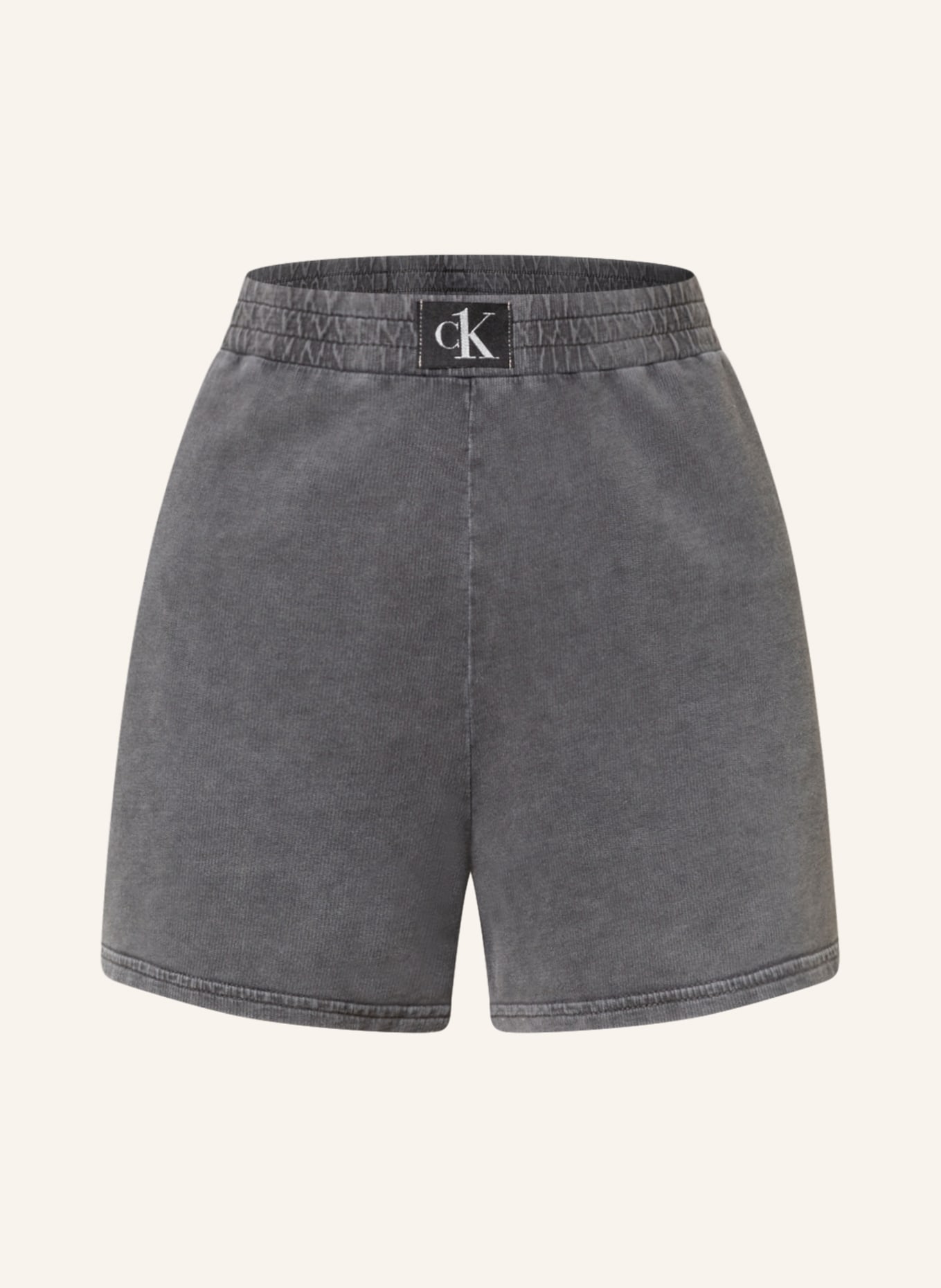 Womens grey calvin cheap klein shorts