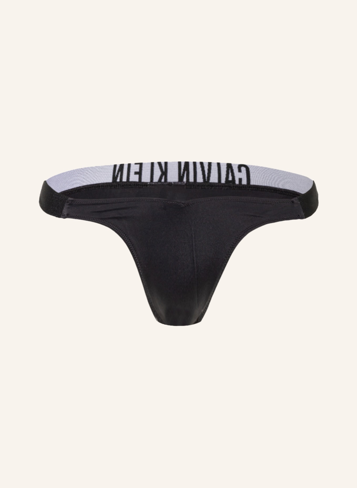 Calvin Klein Intense Power logo high leg brazilian bikini bottoms