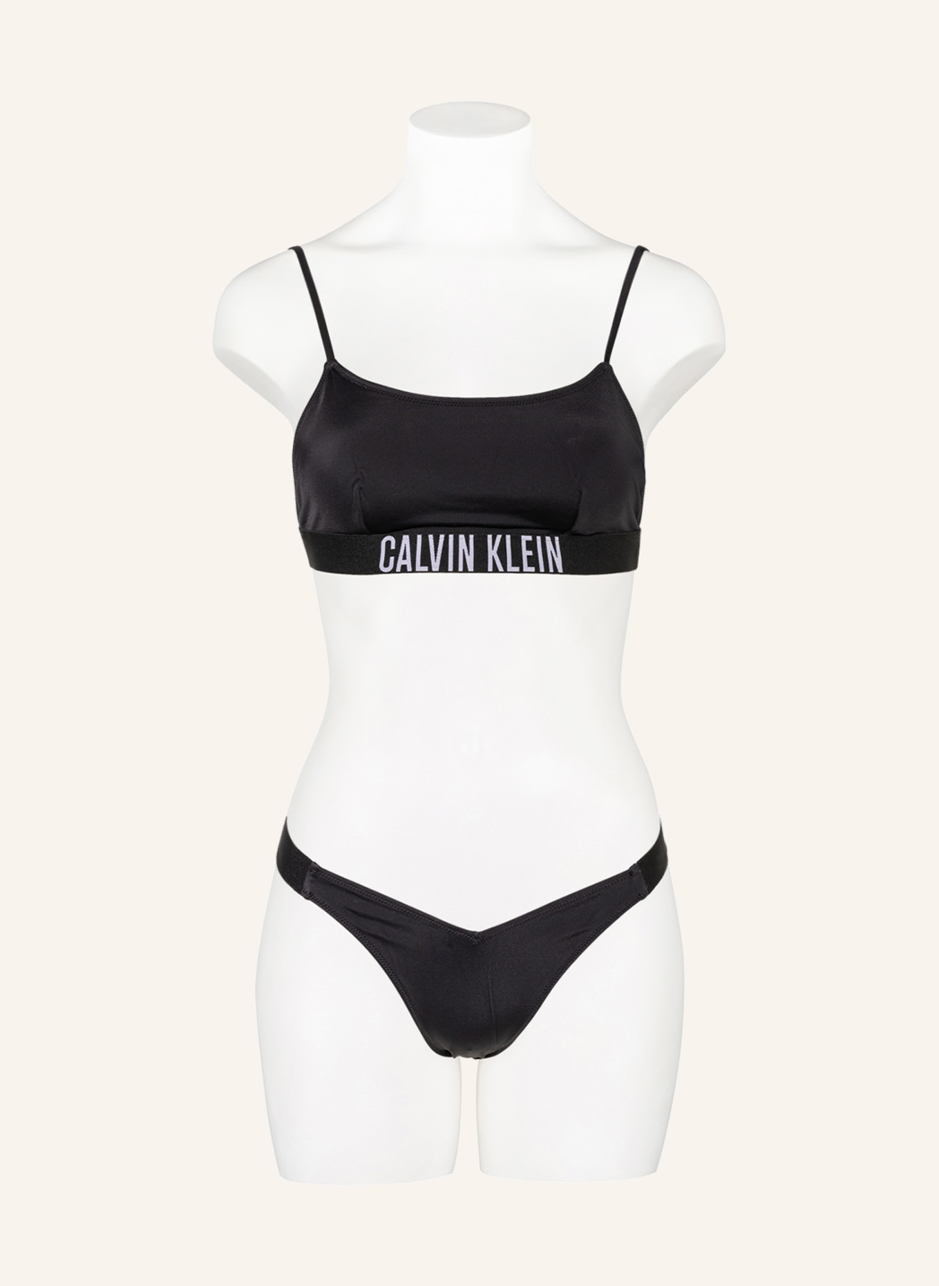 Calvin Klein Dół od bikini brazylijskiego INTENSE POWER, Kolor: CZARNY (Obrazek 2)