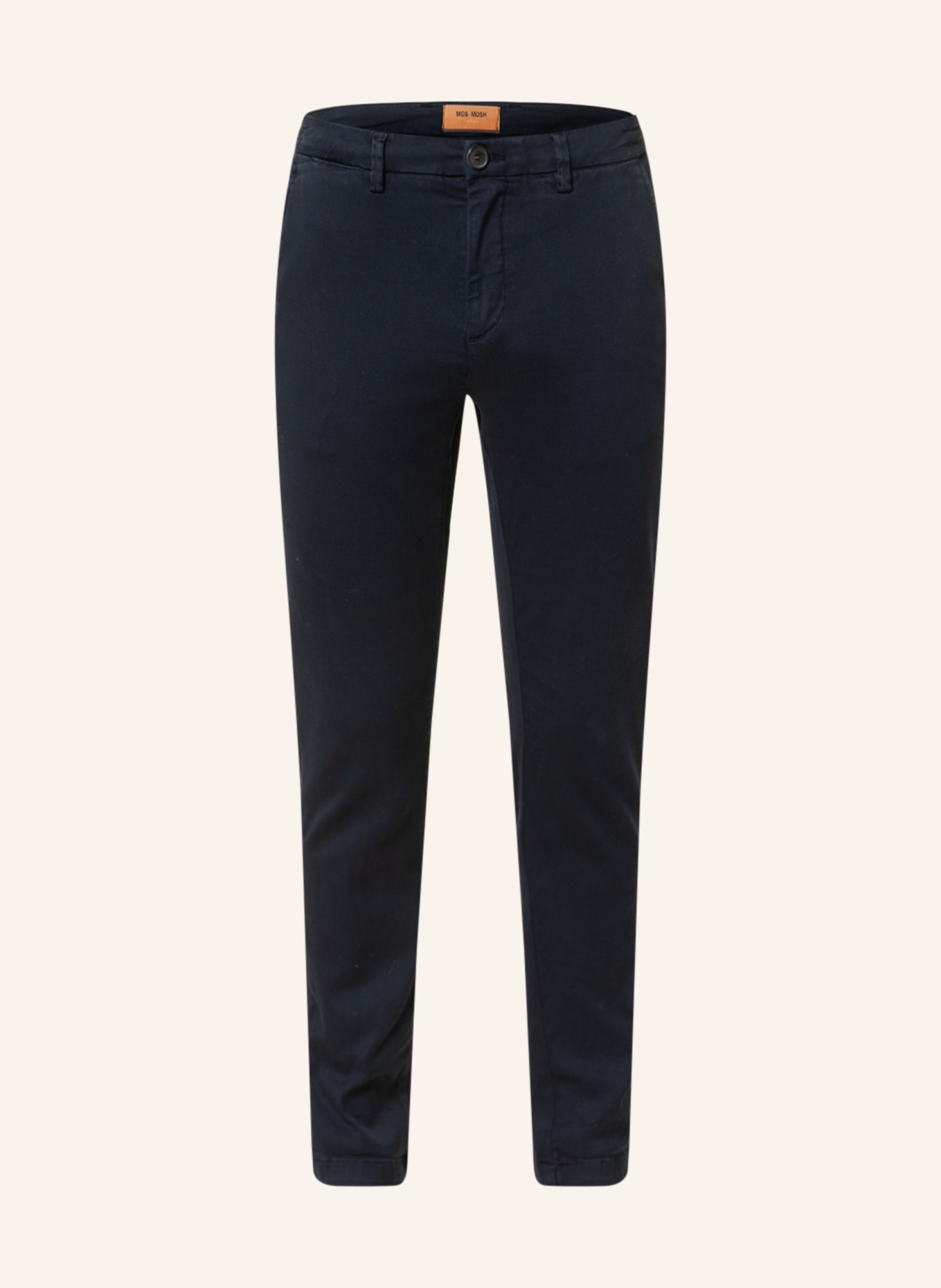 MOS MOSH Gallery Chinos HUNT in jogger style, Color: BLUE (Image 1)
