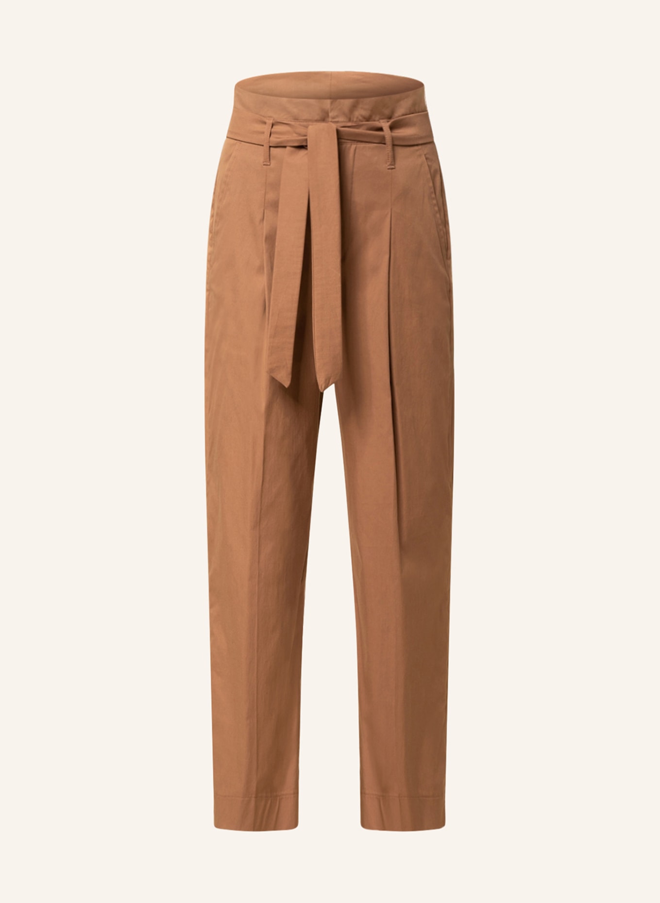 CINQUE Paperbag pants CISUSI, Color: BROWN (Image 1)