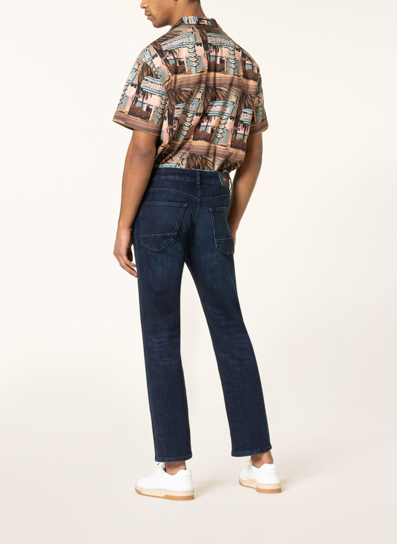 BOSS Jeans MAINE Regular Fit, Farbe: 417 NAVY (Bild 3)