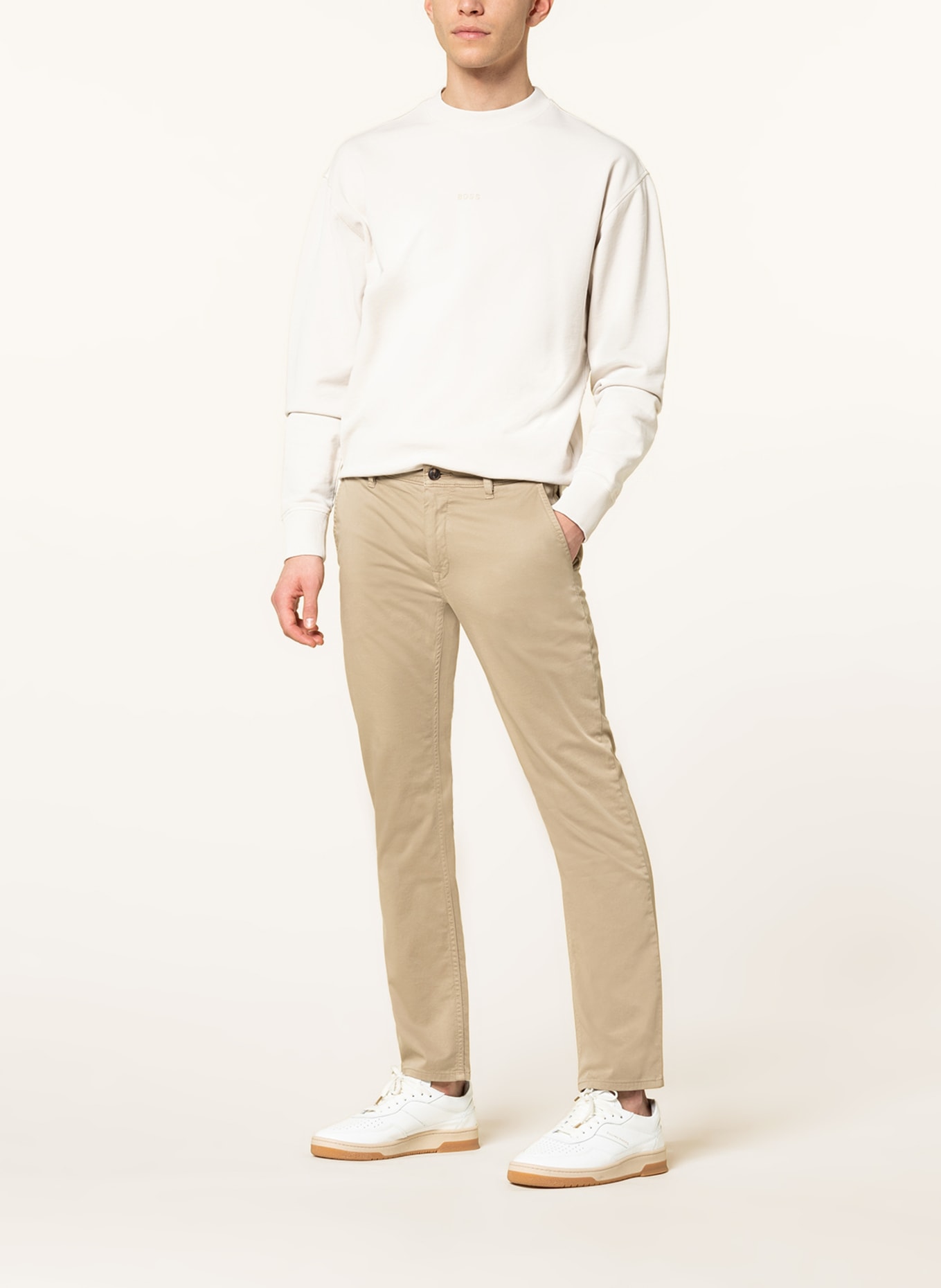 BOSS Chinos SCHINO slim fit, Color: LIGHT BROWN (Image 2)