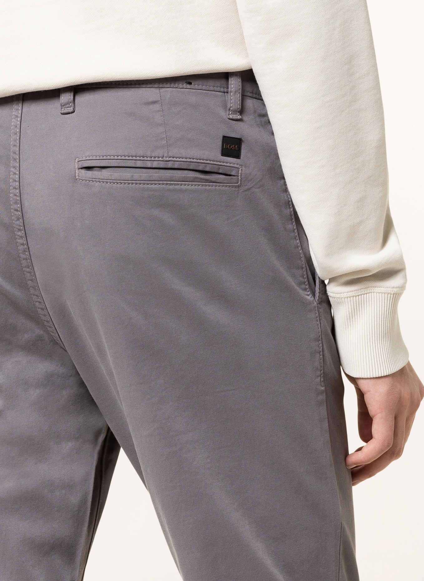 BOSS Chinos SCHINO-TABER tapered fit, Color: GRAY (Image 5)