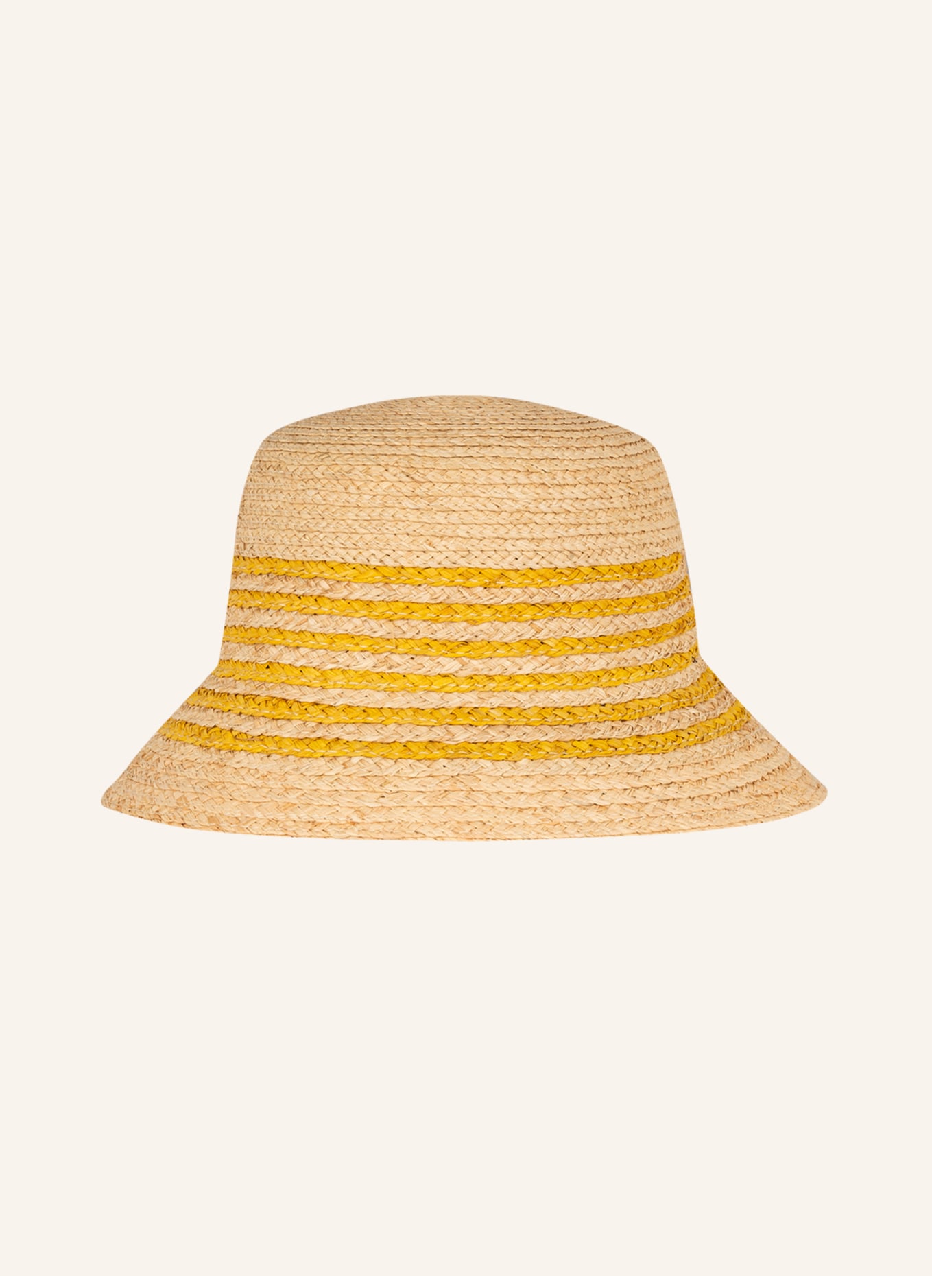 SEEBERGER Straw hat, Color: BEIGE/ YELLOW (Image 2)