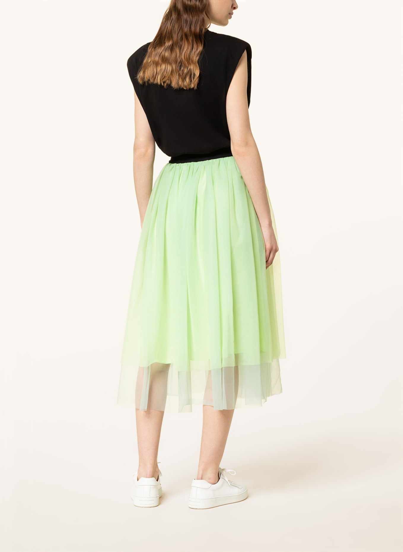 Delicatelove Tulle skirt EMILY PARADISE, Color: LIGHT GREEN (Image 3)