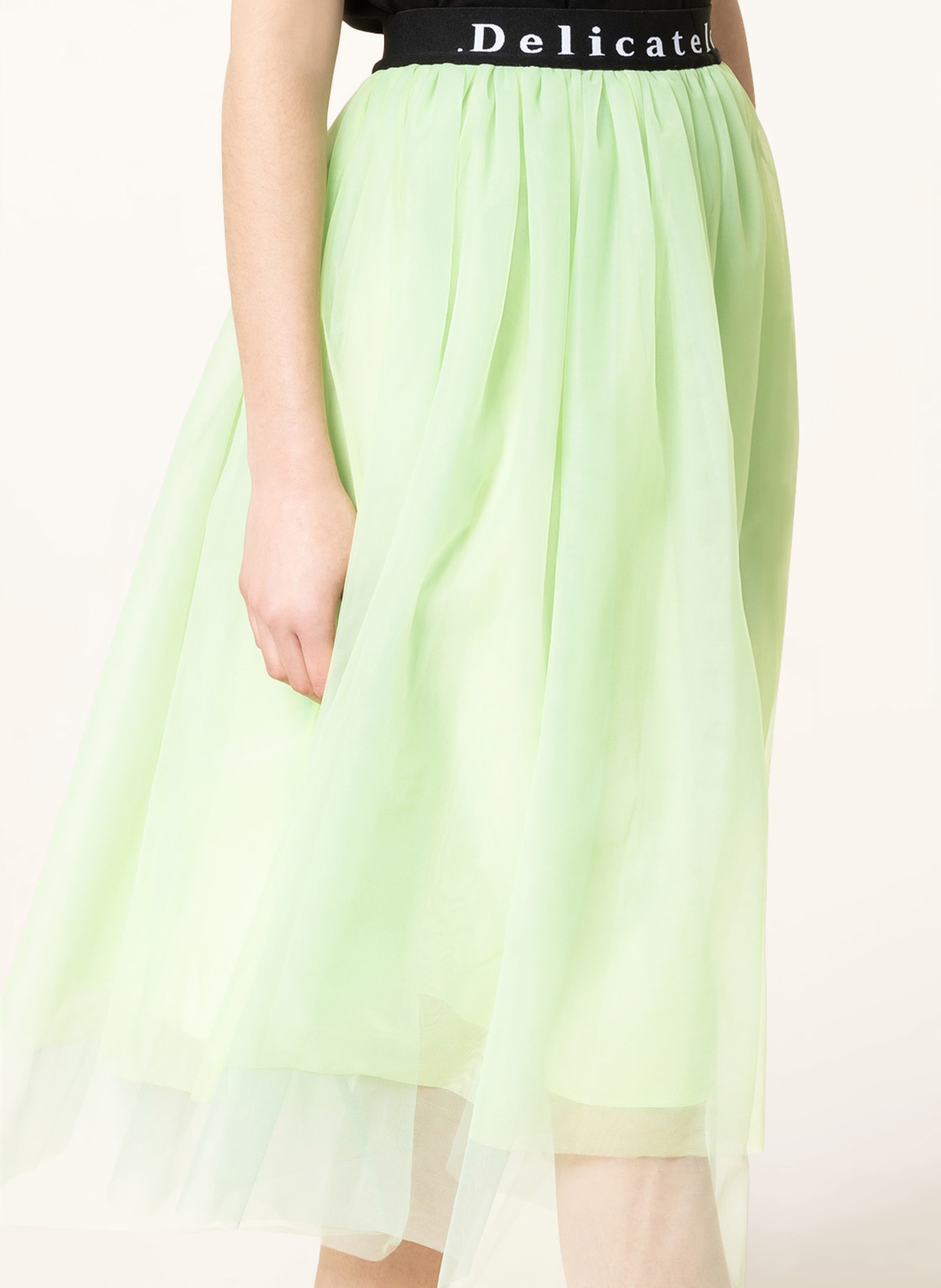 Delicatelove Tulle skirt EMILY PARADISE, Color: LIGHT GREEN (Image 4)