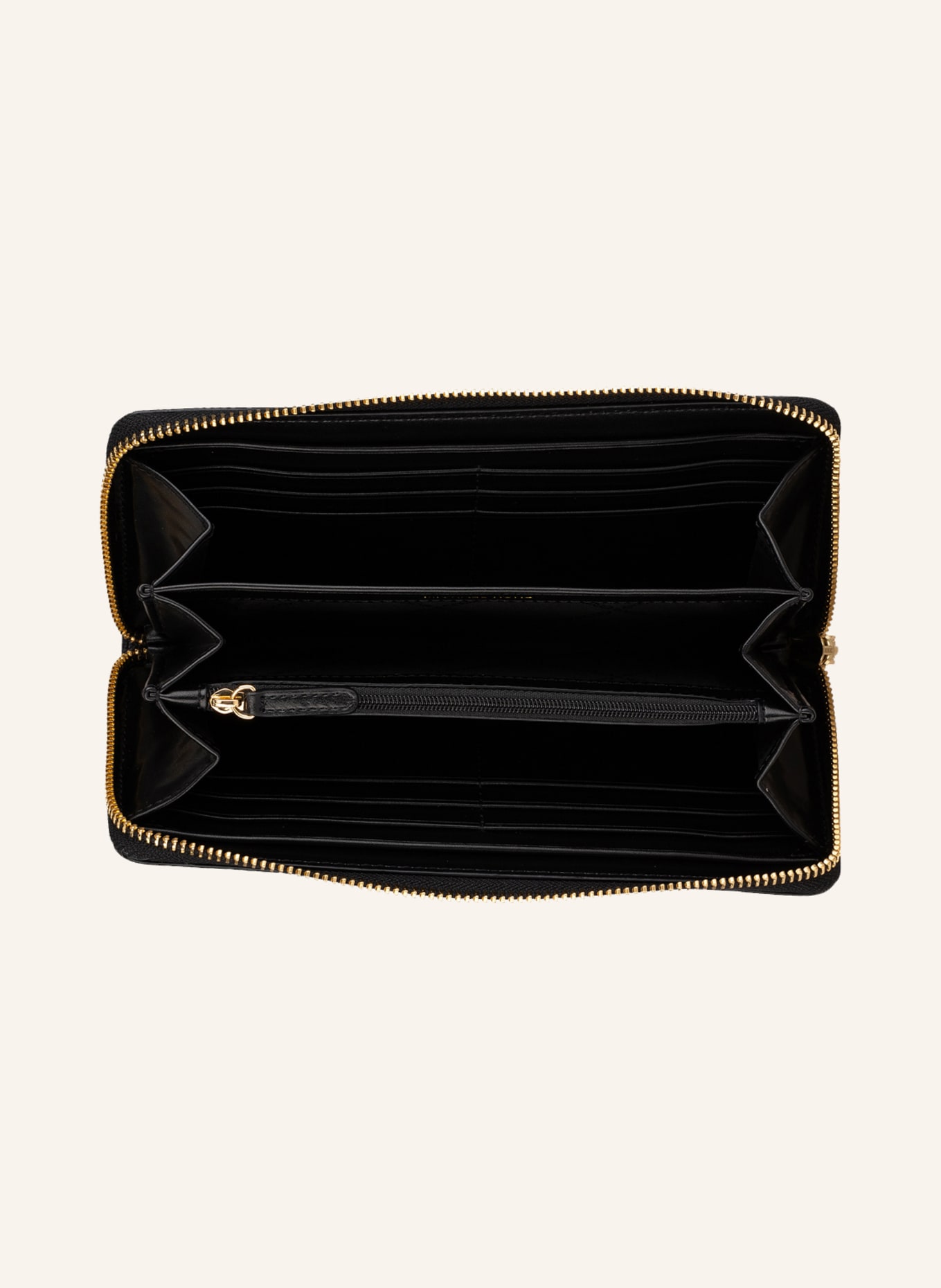 MICHAEL KORS Saffiano wallet MERCER, Color: 001 BLACK (Image 2)