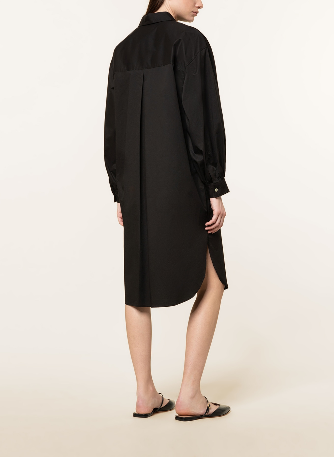 van Laack Shirt dress KERBEL, Color: BLACK (Image 3)