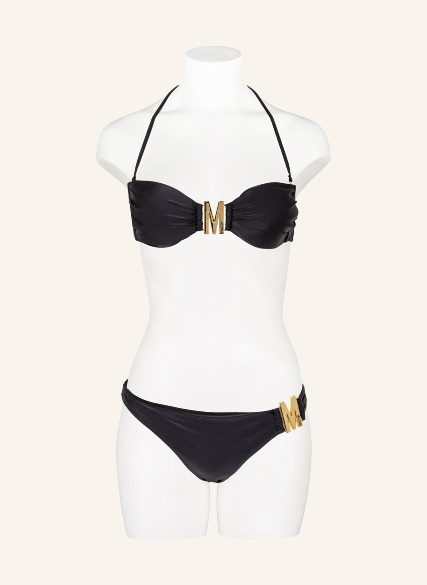 MOSCHINO Basic bikini bottoms , Color: BLACK (Image 2)