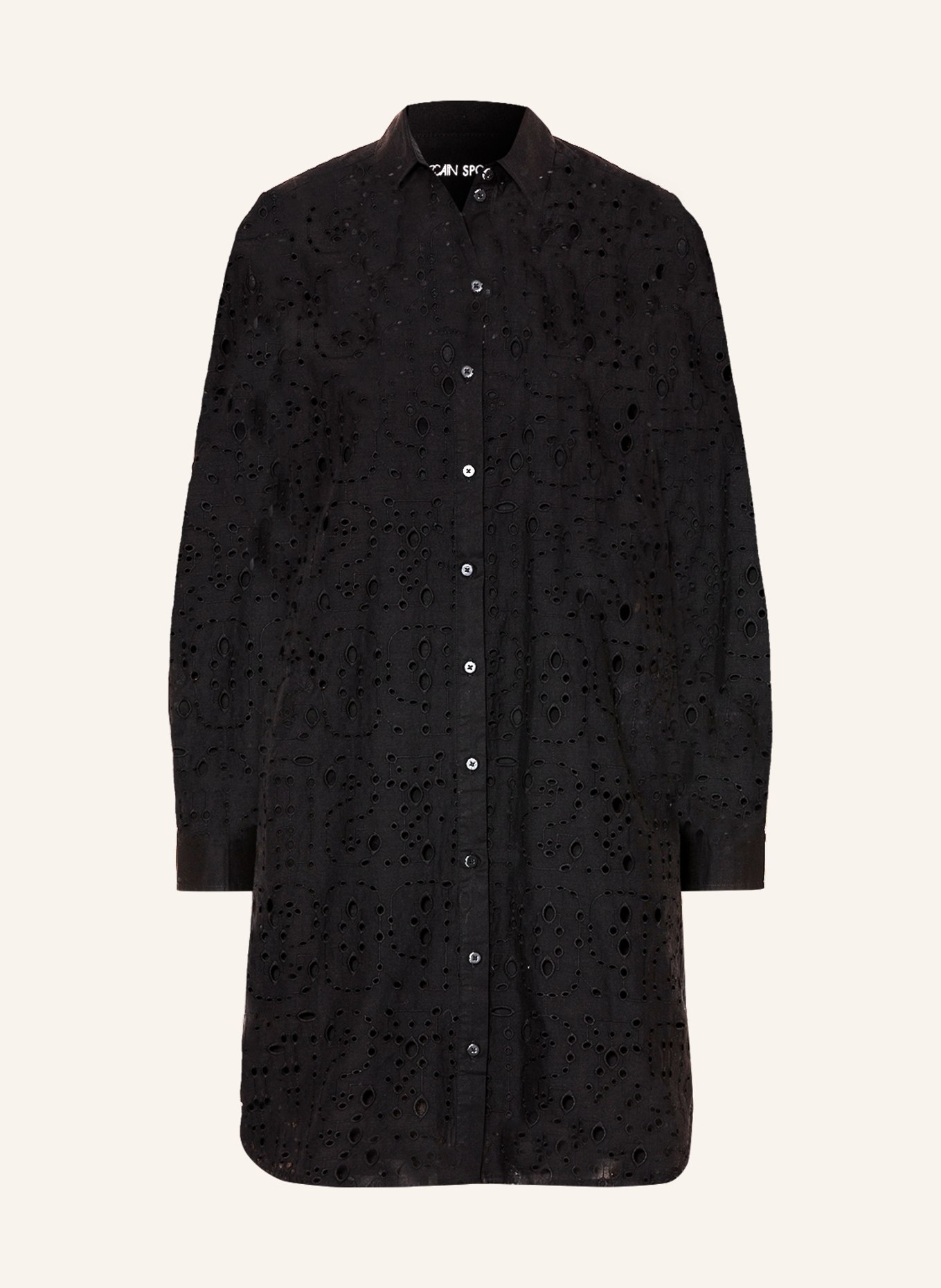 MARC CAIN Shirt dress, Color: 900 BLACK (Image 1)