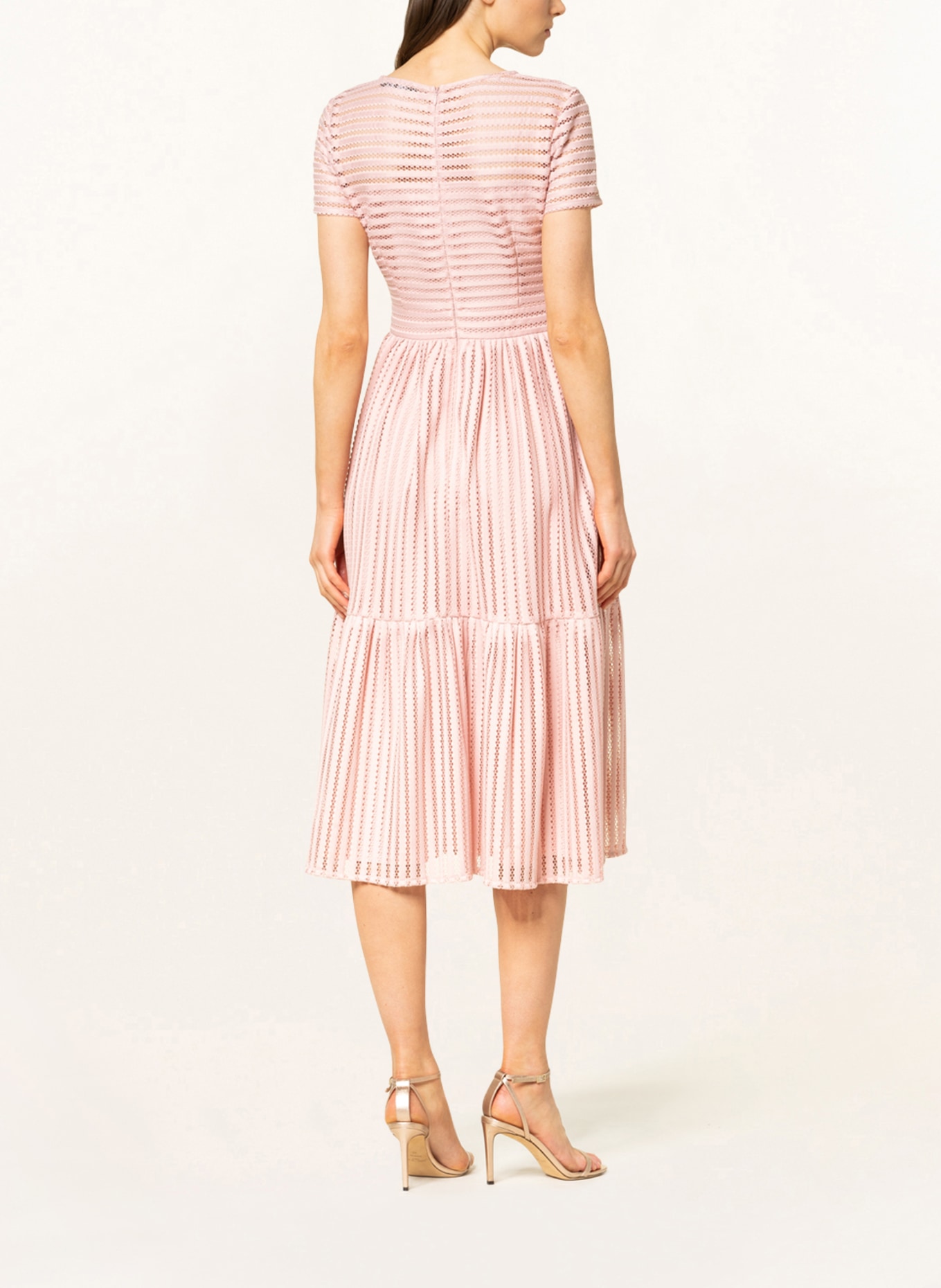 SWING Lace dress, Color: ROSE (Image 3)