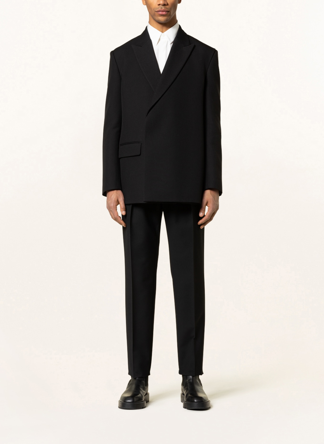 FENDI Trousers slim fit, Color: BLACK (Image 2)